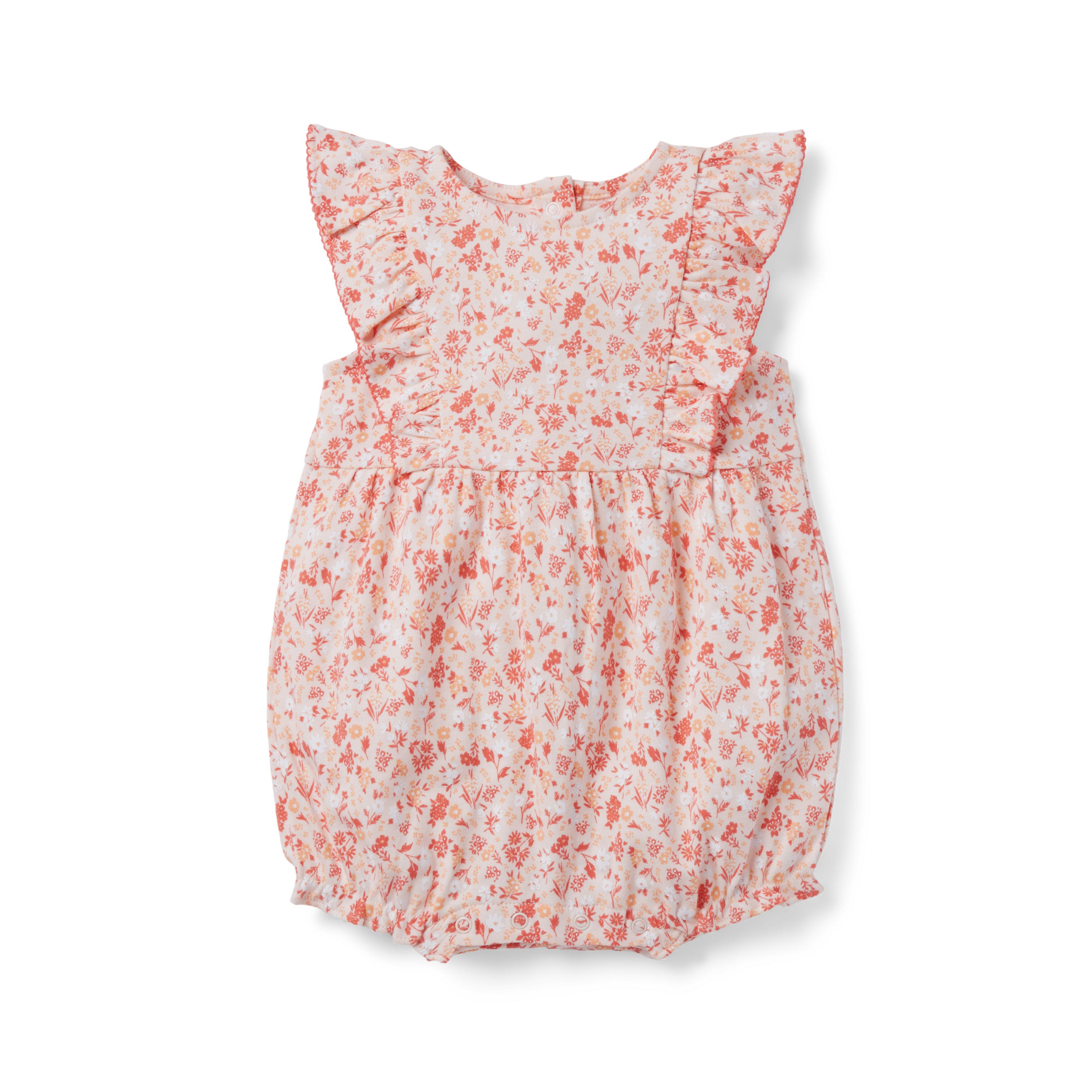 Baby Floral Ruffle Romper image number 0
