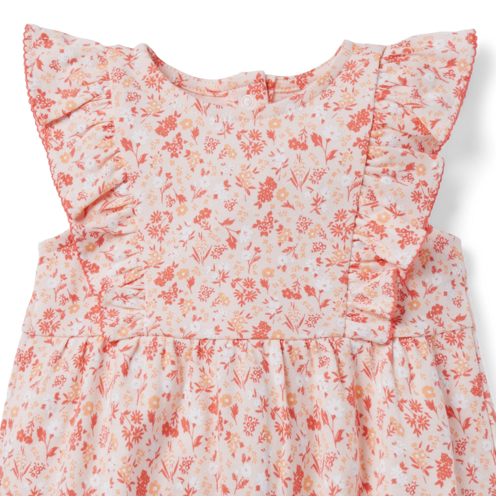 Baby Floral Ruffle Romper image number 2