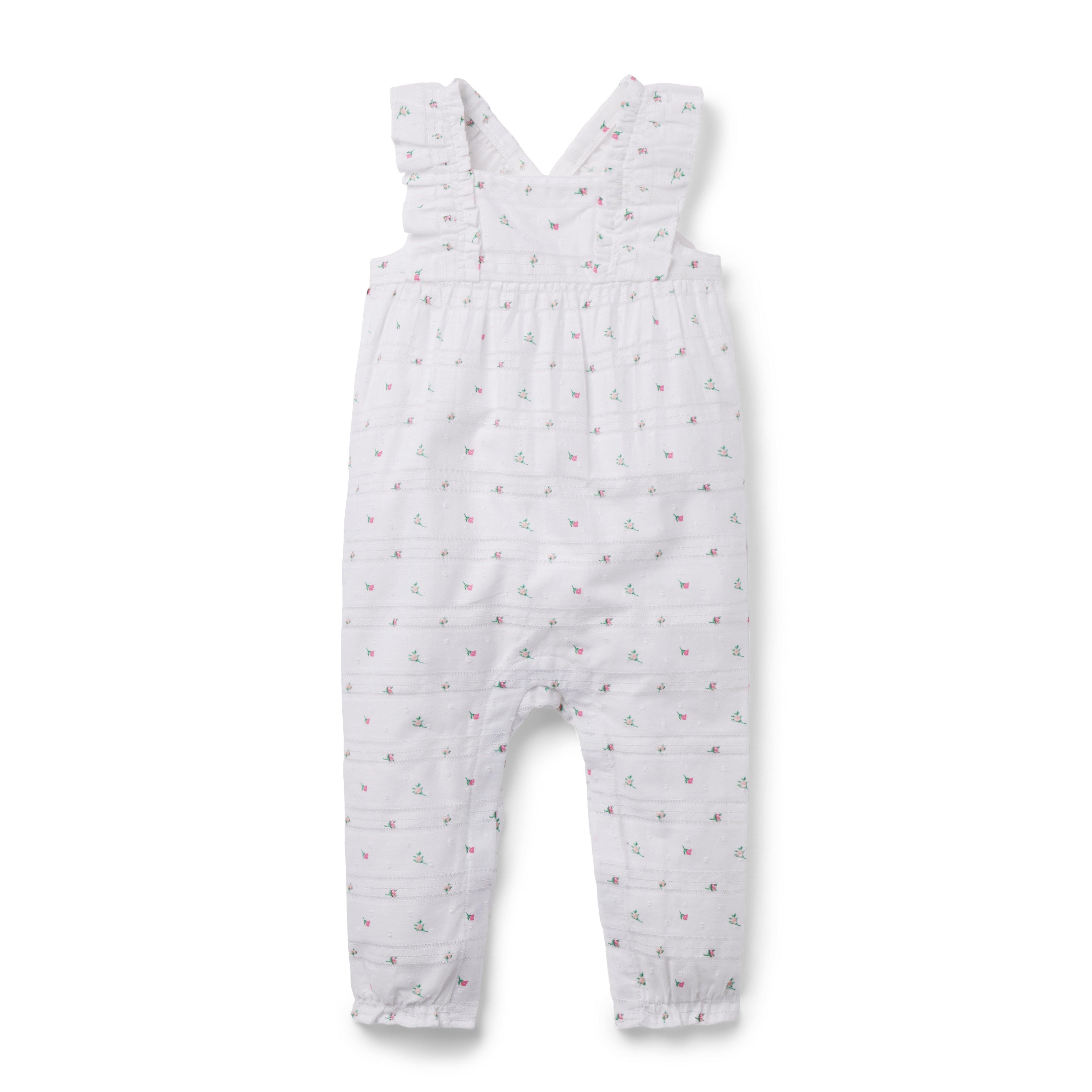 Baby Floral Swiss Dot 1-Piece image number 0