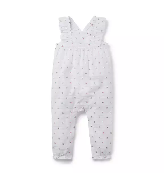 Baby Floral Swiss Dot 1-Piece