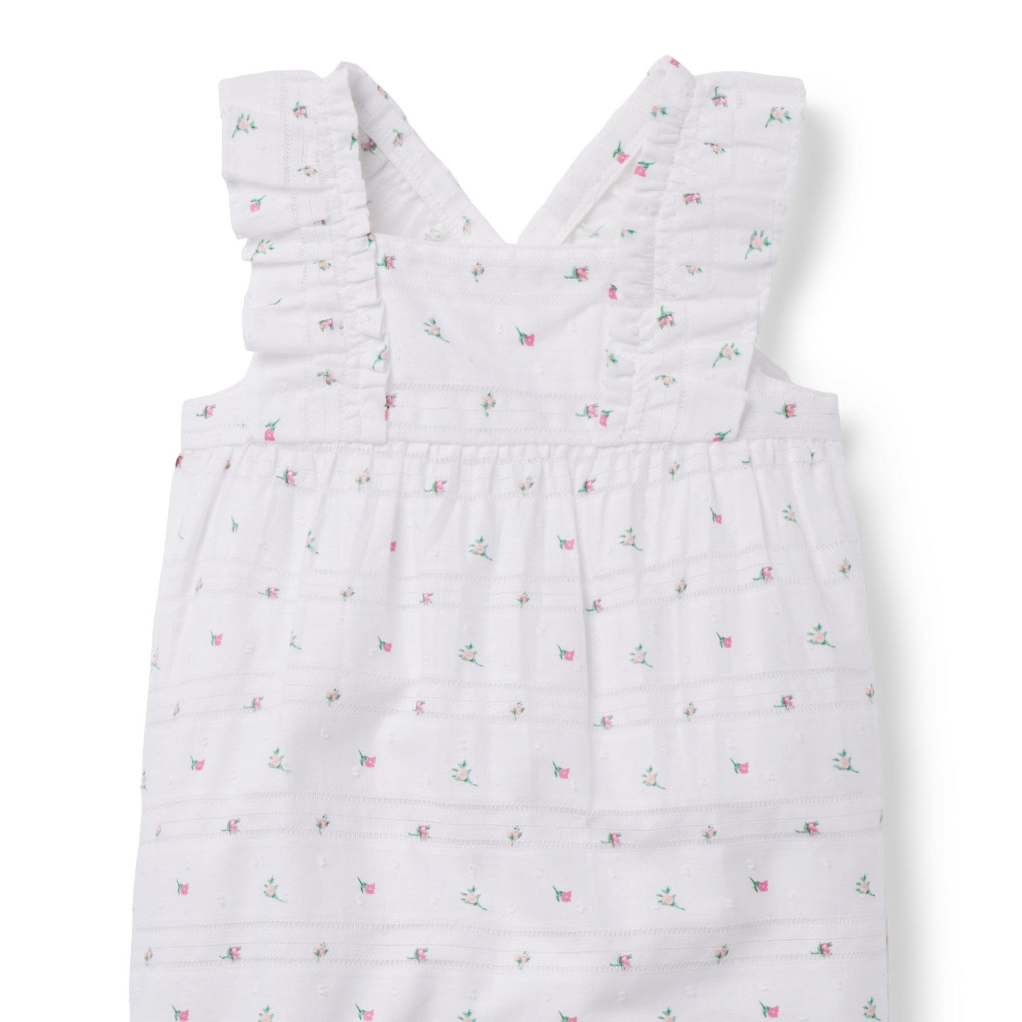 Baby Floral Swiss Dot 1-Piece image number 3