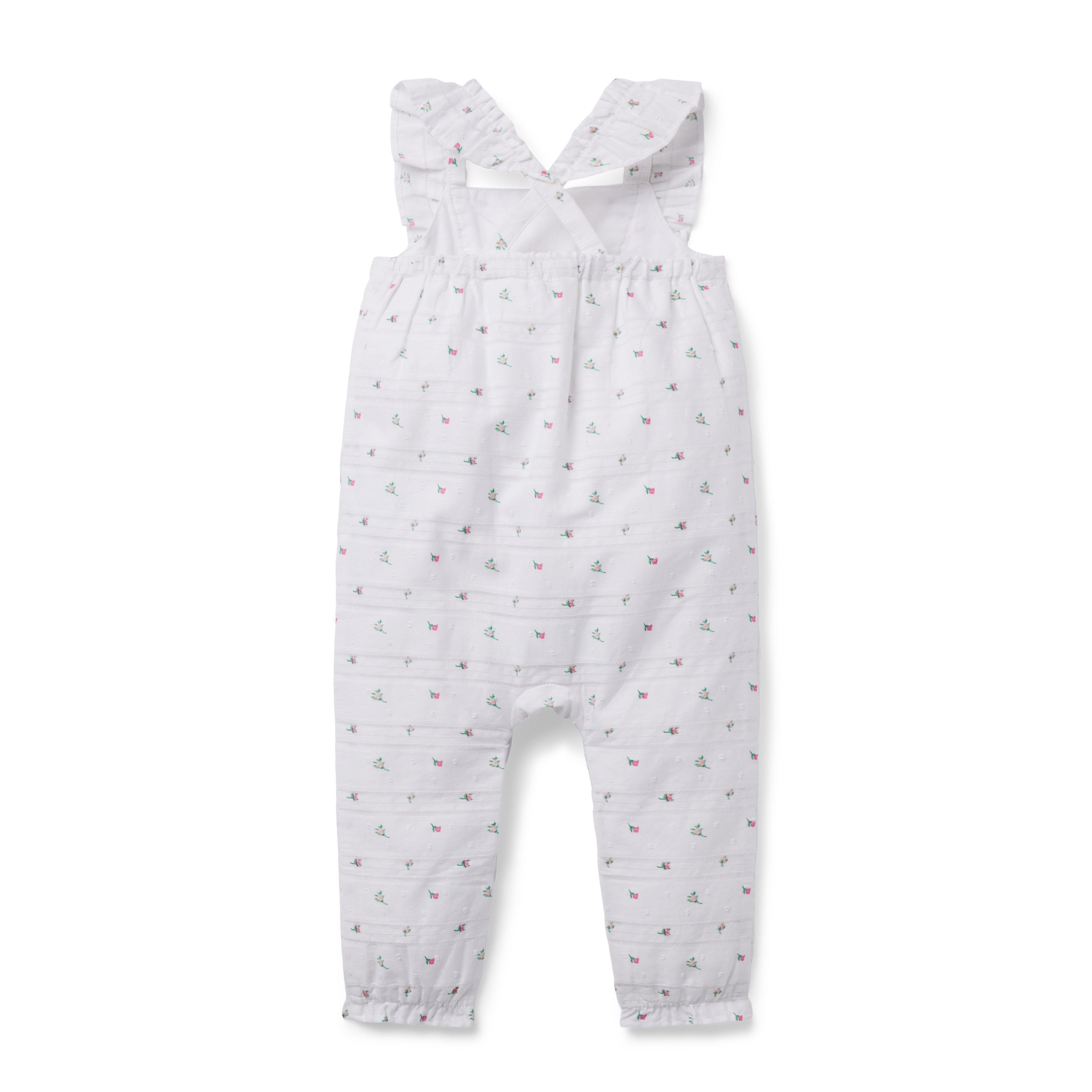 Baby Floral Swiss Dot 1-Piece image number 1
