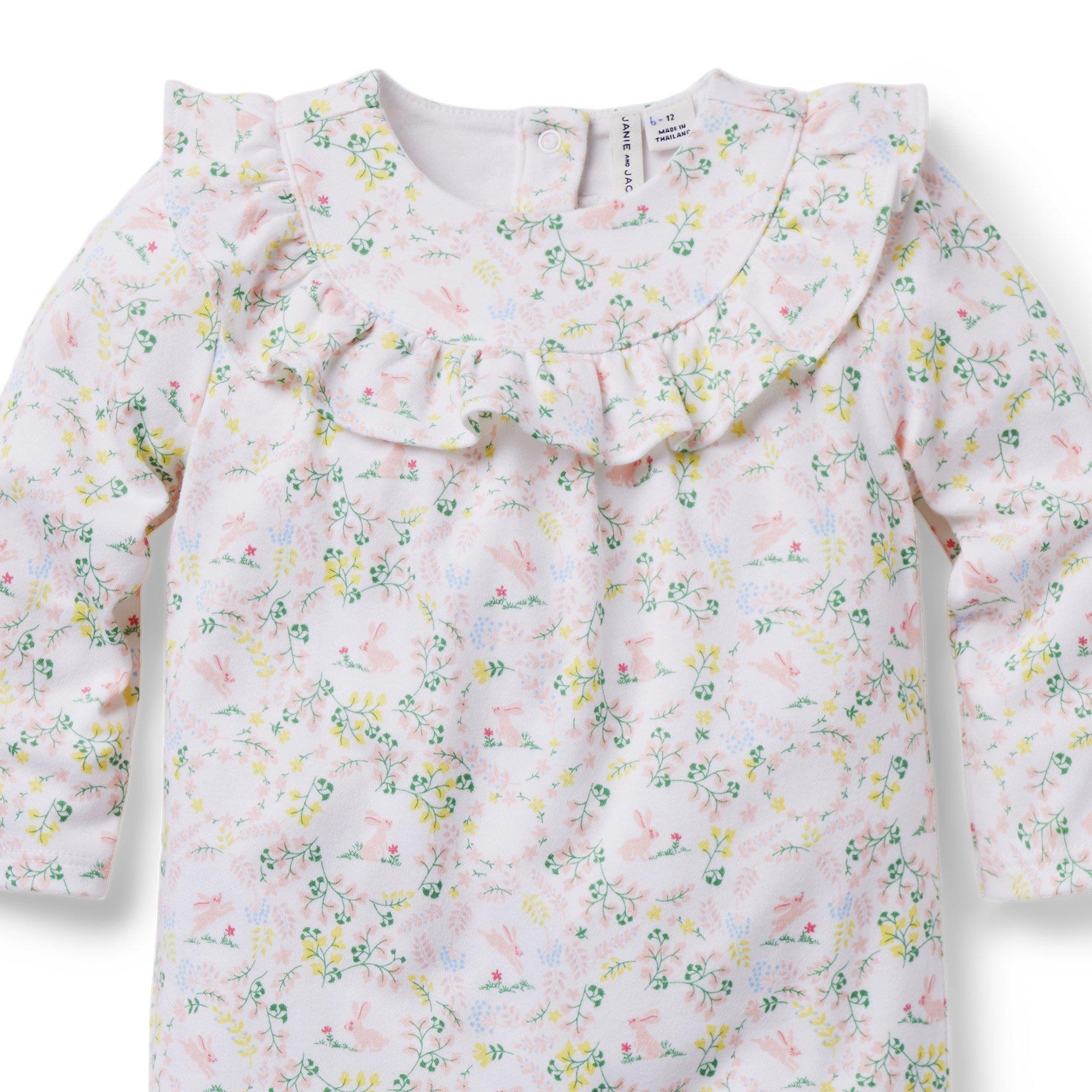 Baby Bunny Floral 1-Piece image number 2