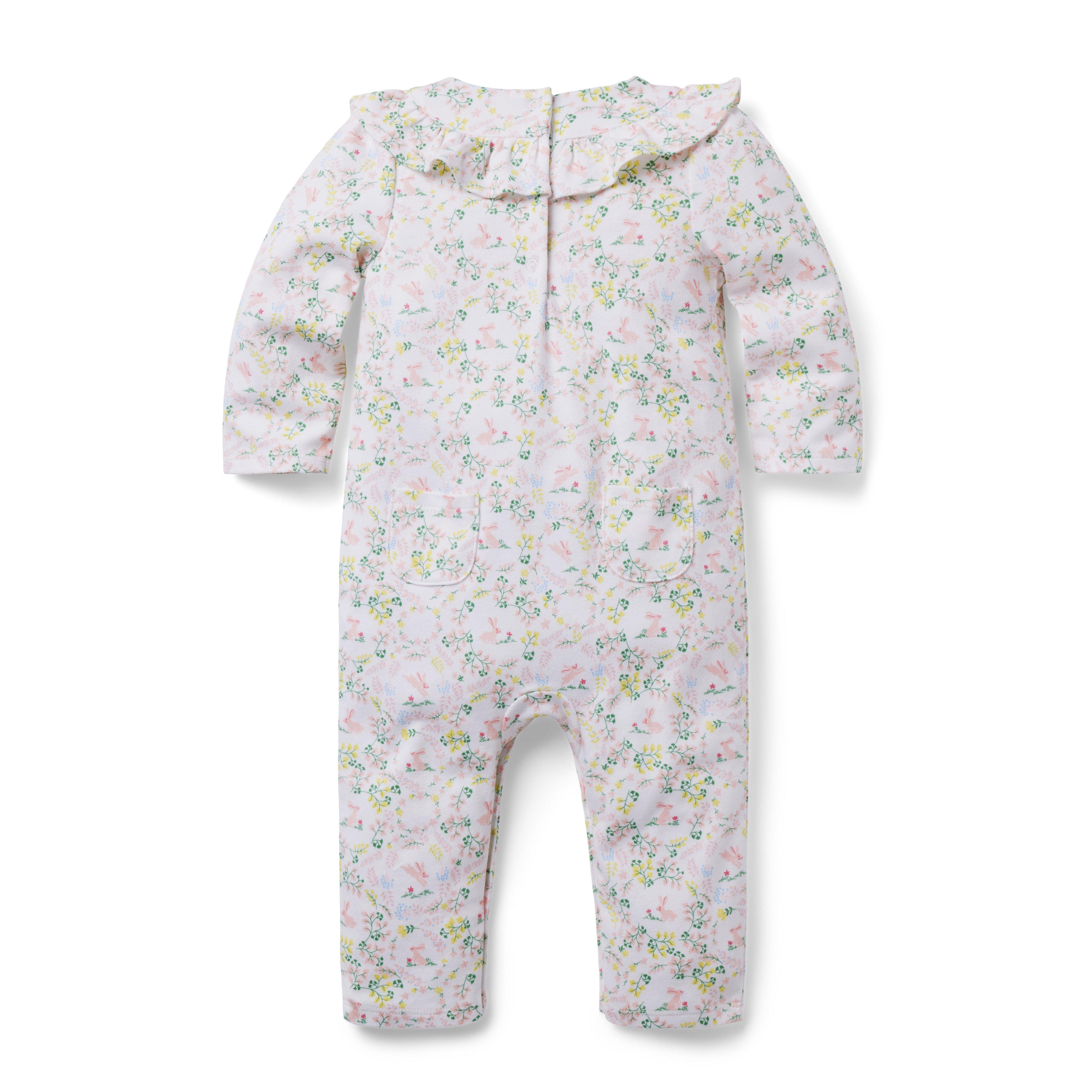 Baby Bunny Floral 1-Piece image number 1