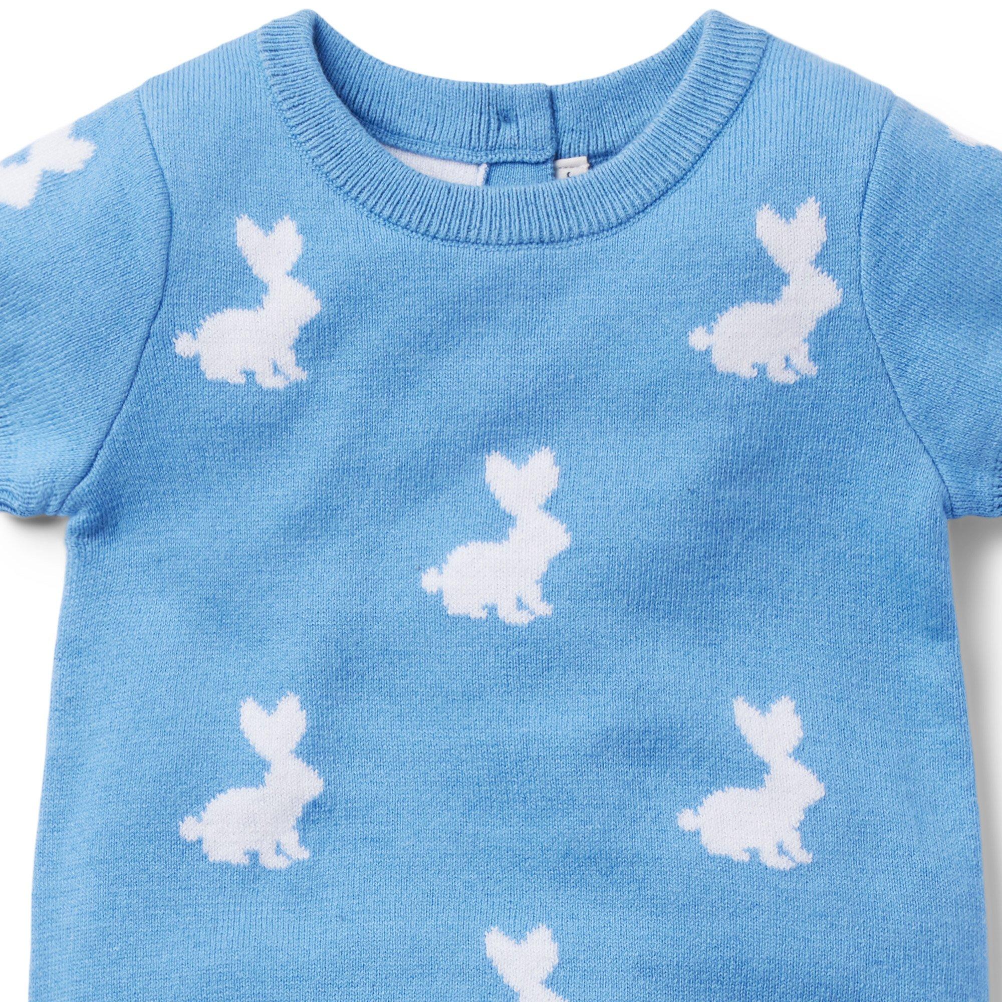Baby Bunny Sweater Romper image number 2