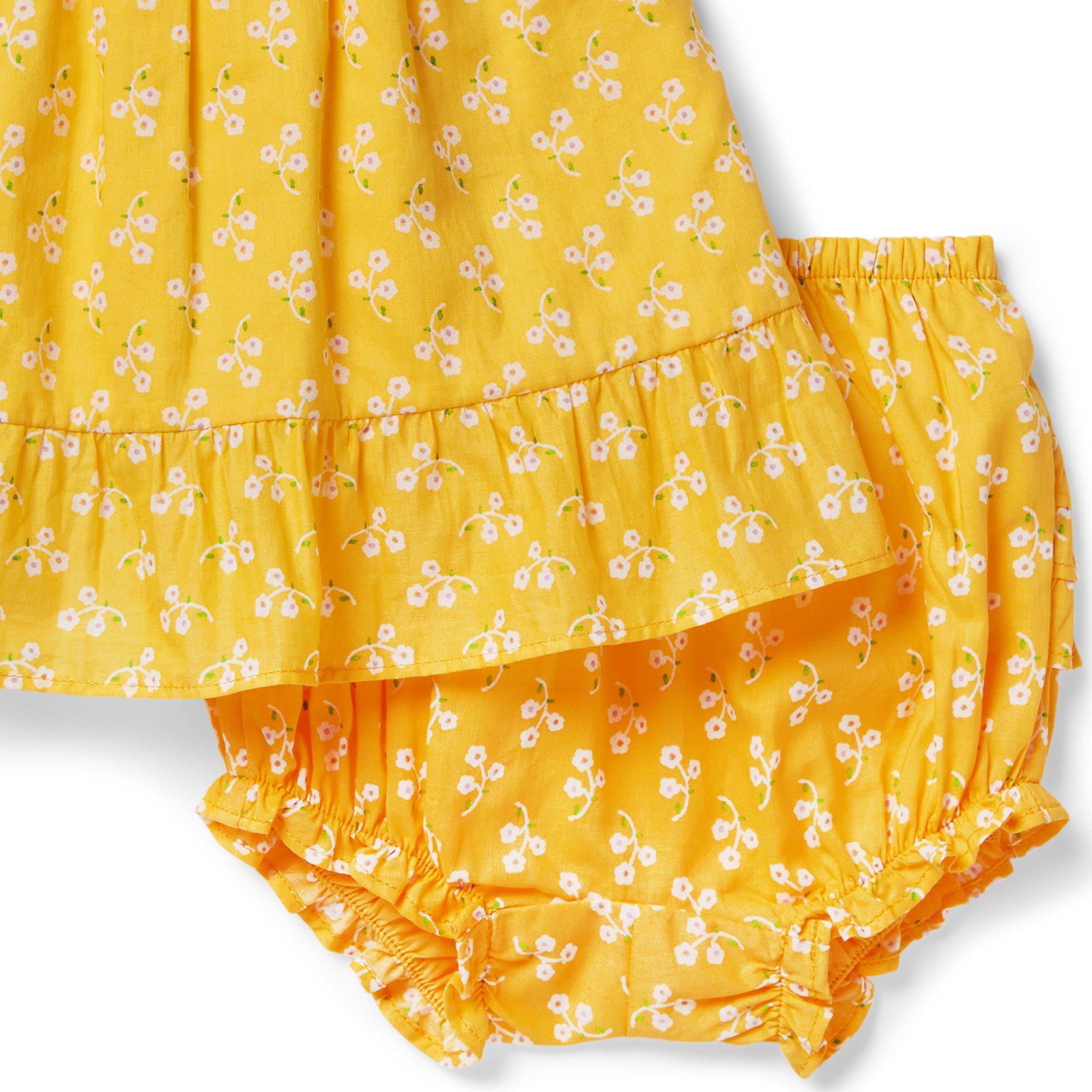 Baby Floral Ruffle Matching Set image number 2