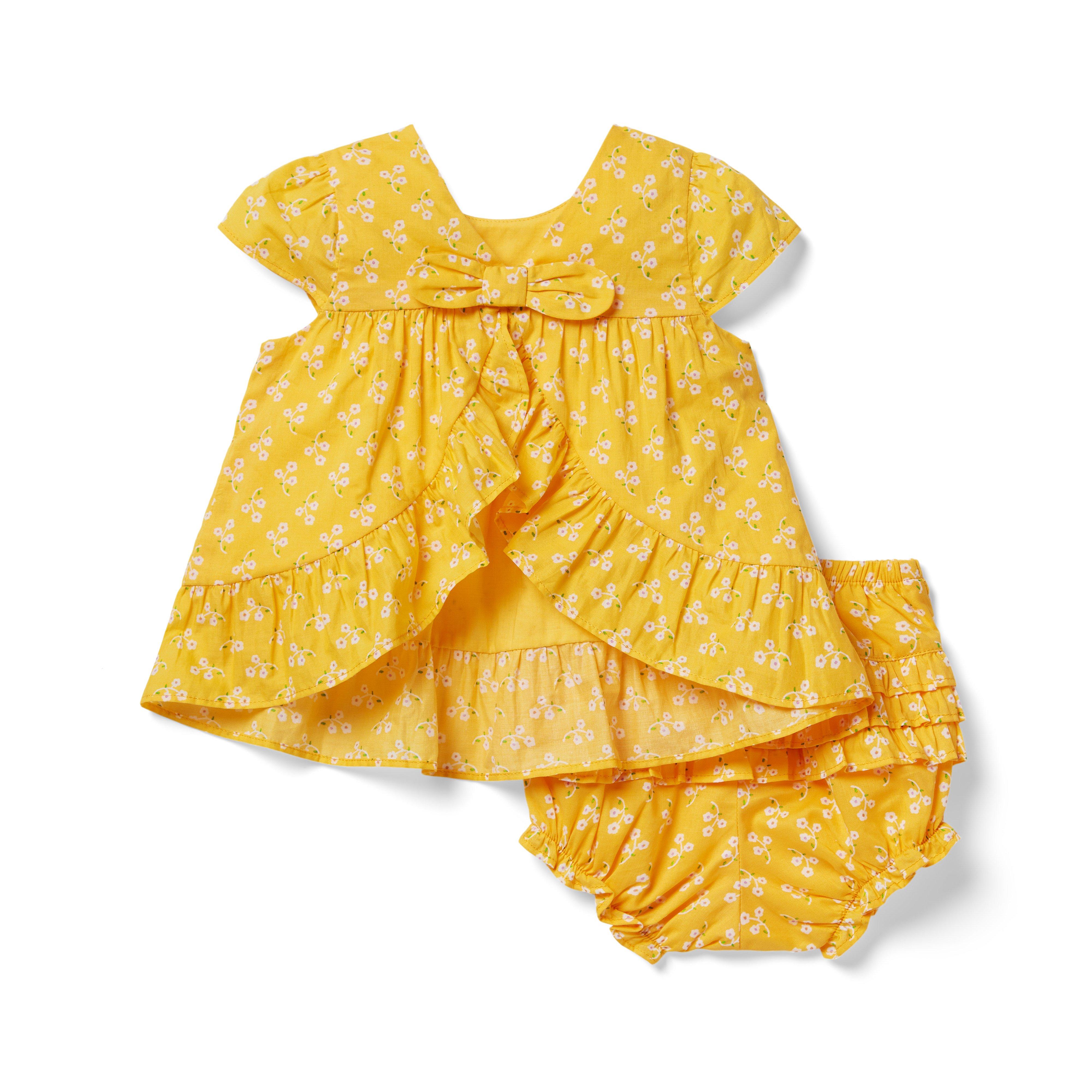 Baby Floral Ruffle Matching Set image number 1