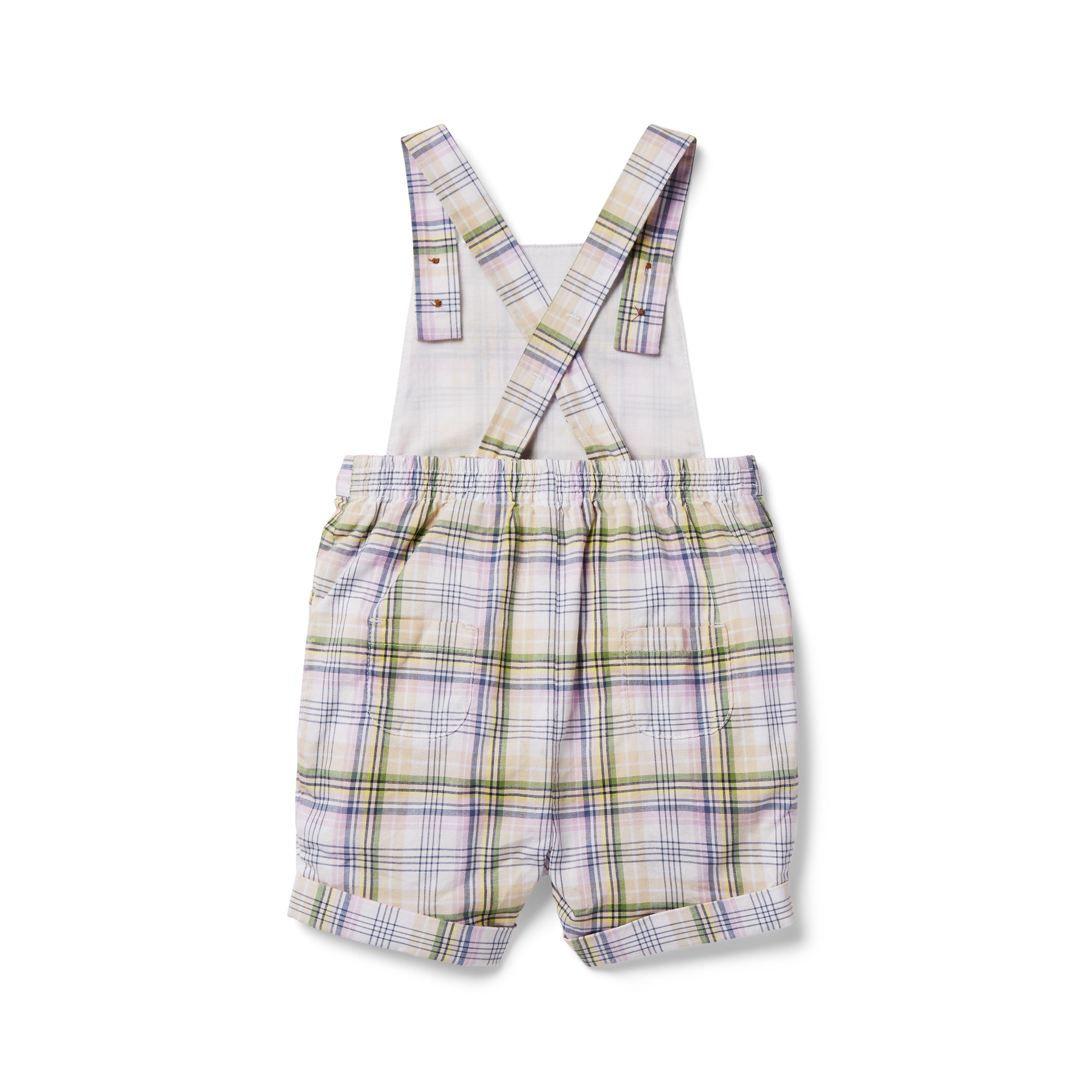 Baby Plaid Overall image number 1