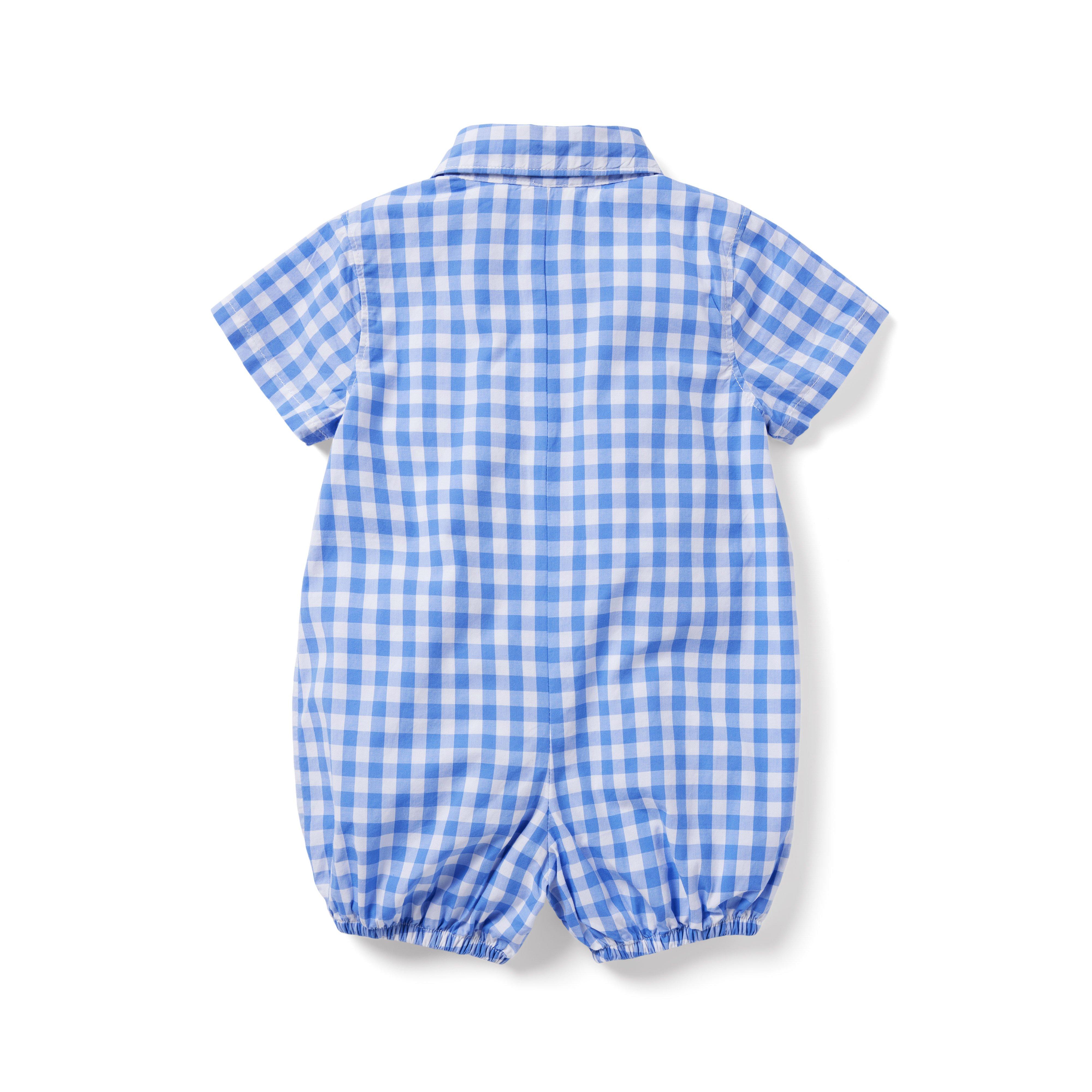 Baby Gingham Romper image number 1