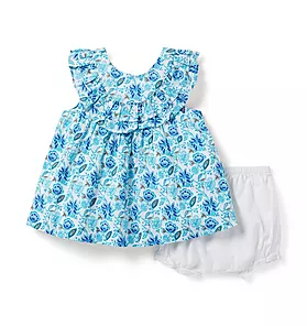 Baby Floral Paisley Matching Set
