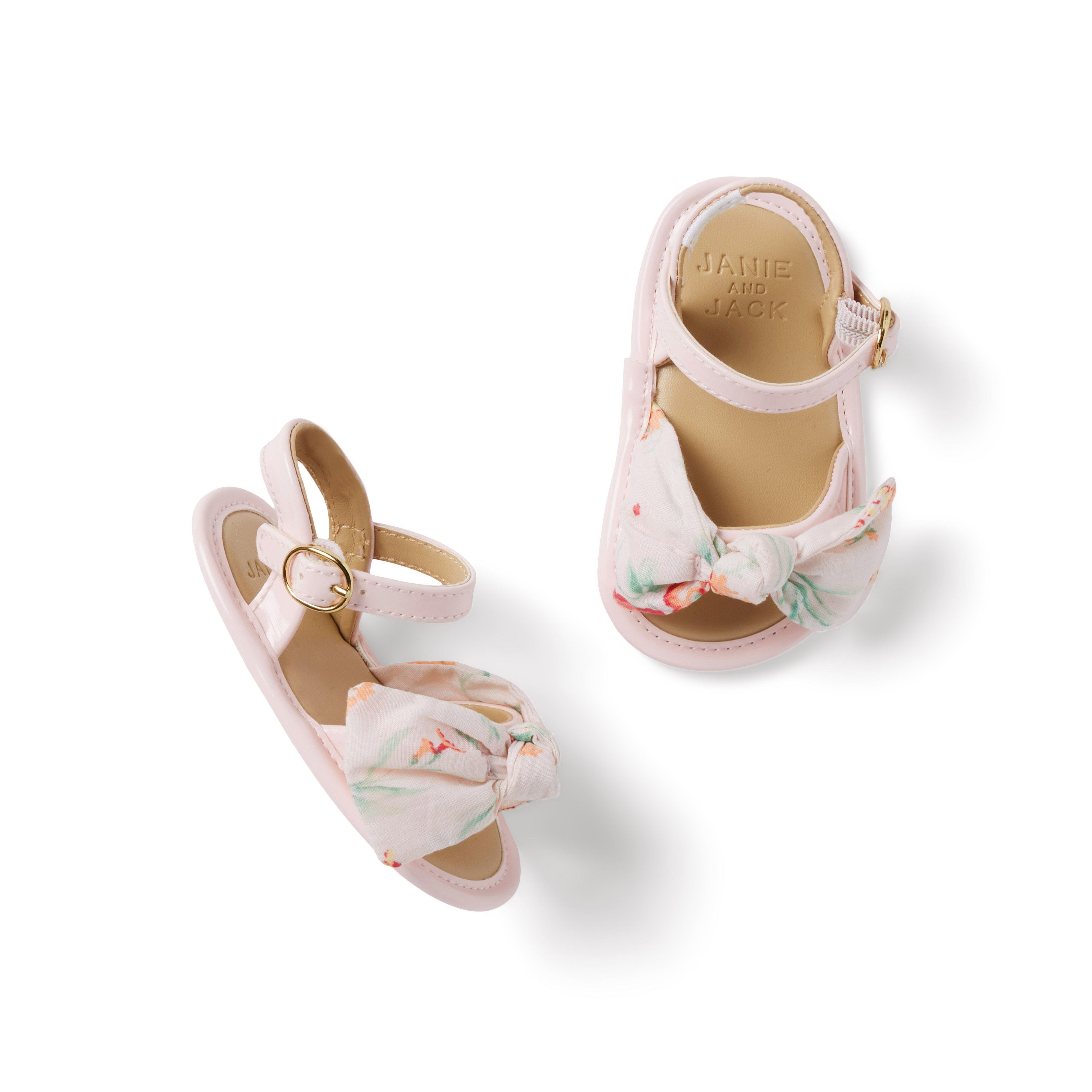 Baby Floral Bow Sandal image number 0