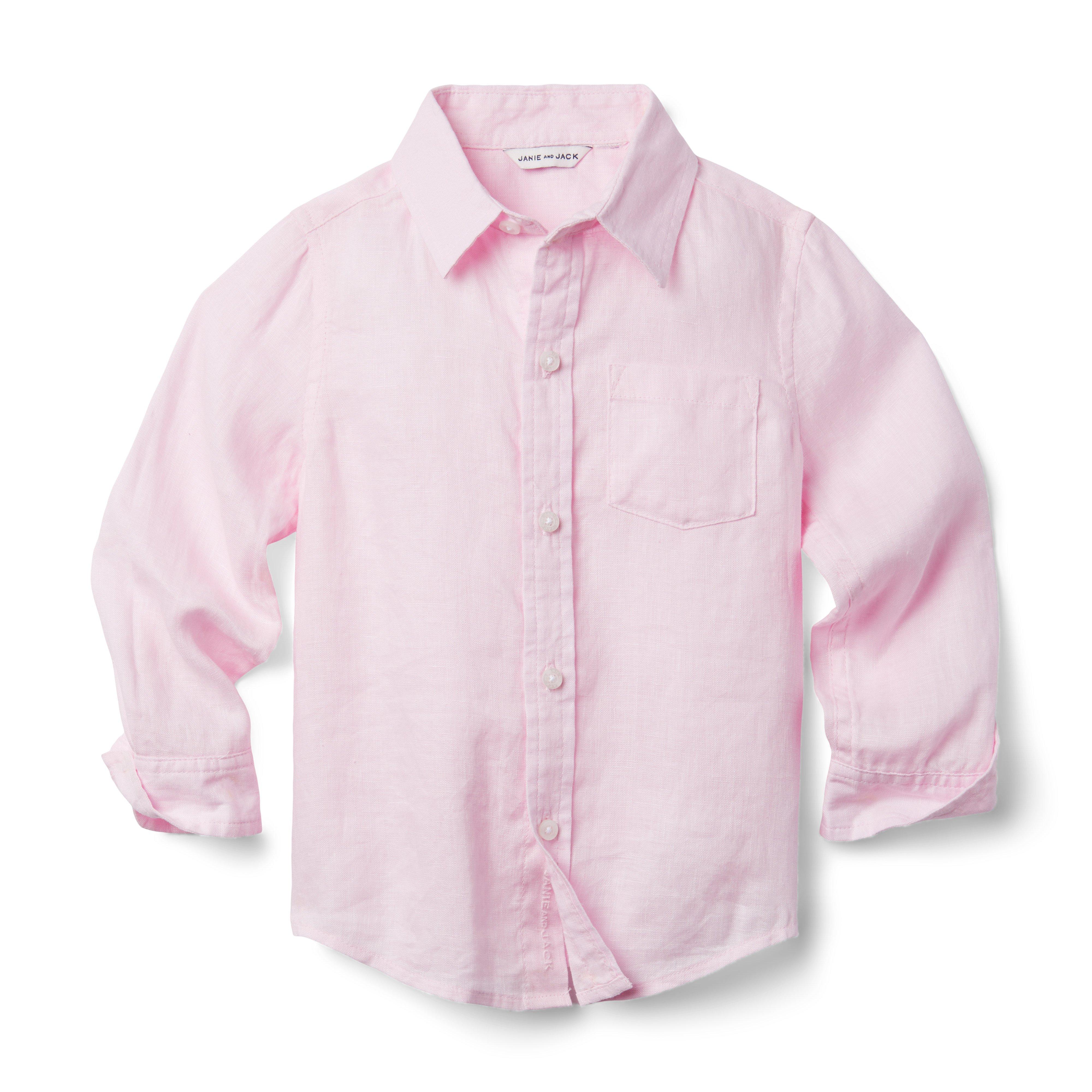 Linen Roll-Cuff Shirt image number 2