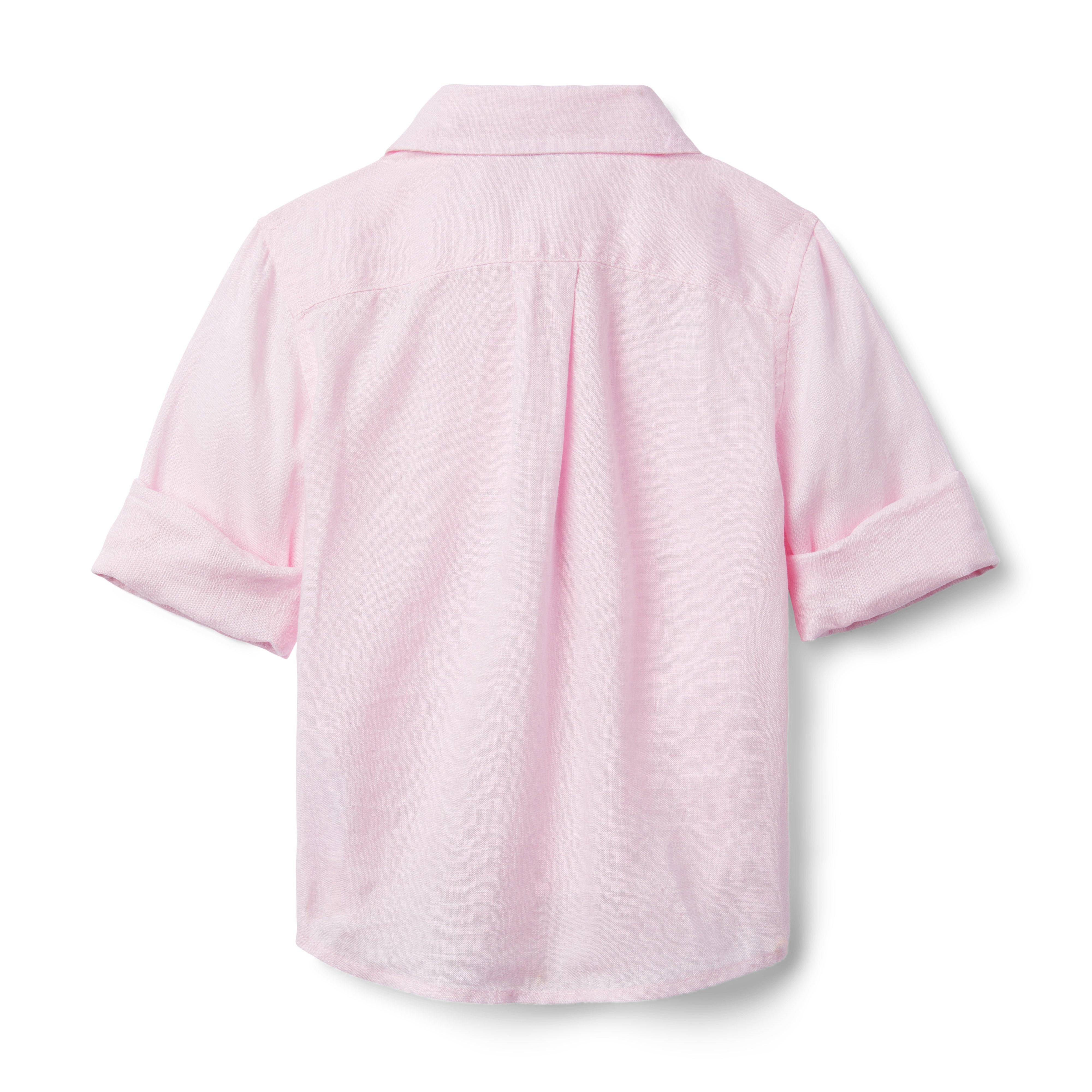 Linen Roll-Cuff Shirt image number 1