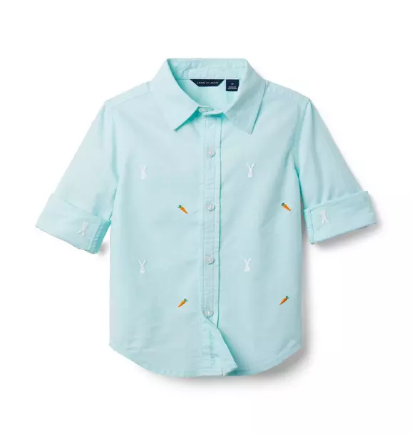 Embroidered Oxford Shirt image number 2