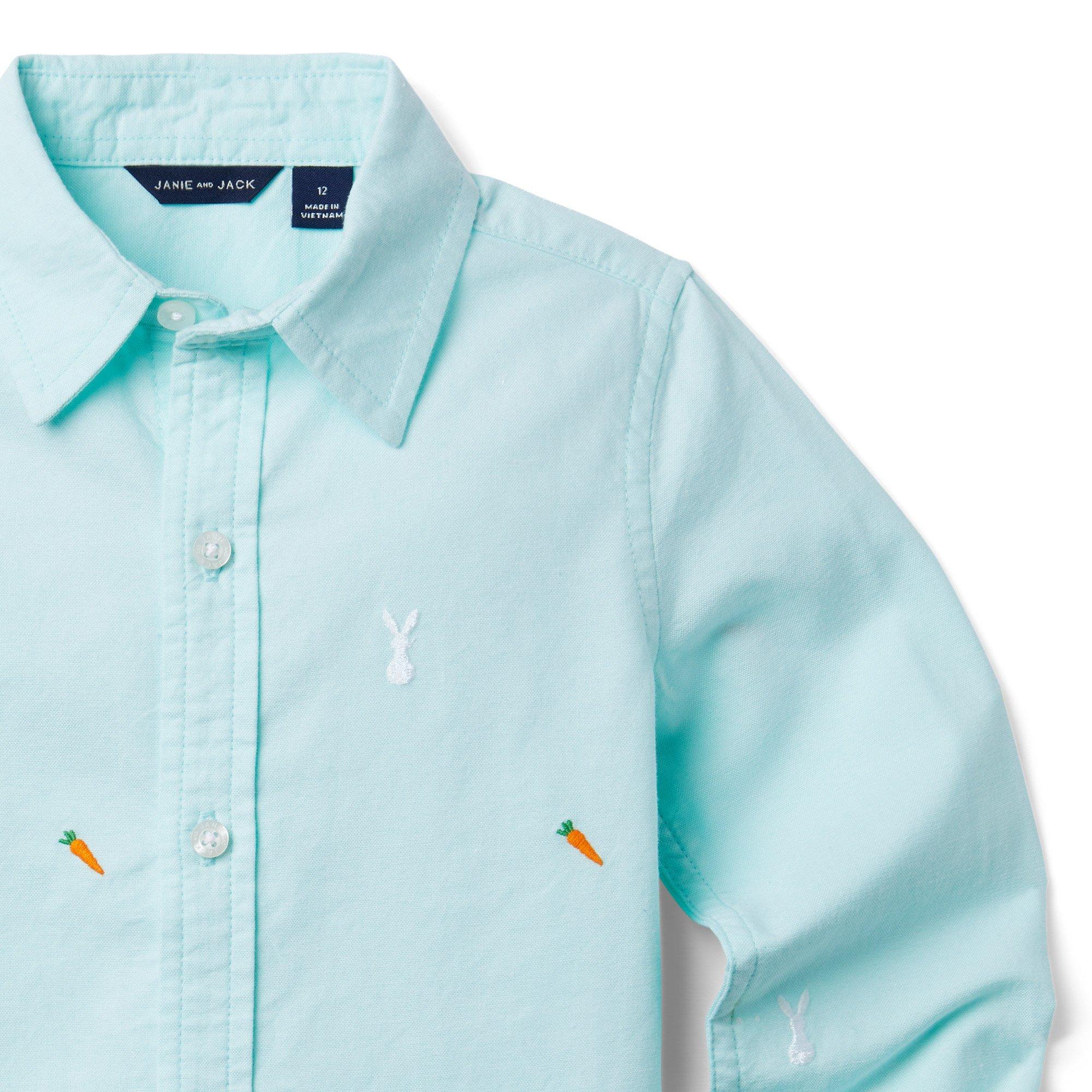 Embroidered Oxford Shirt image number 3