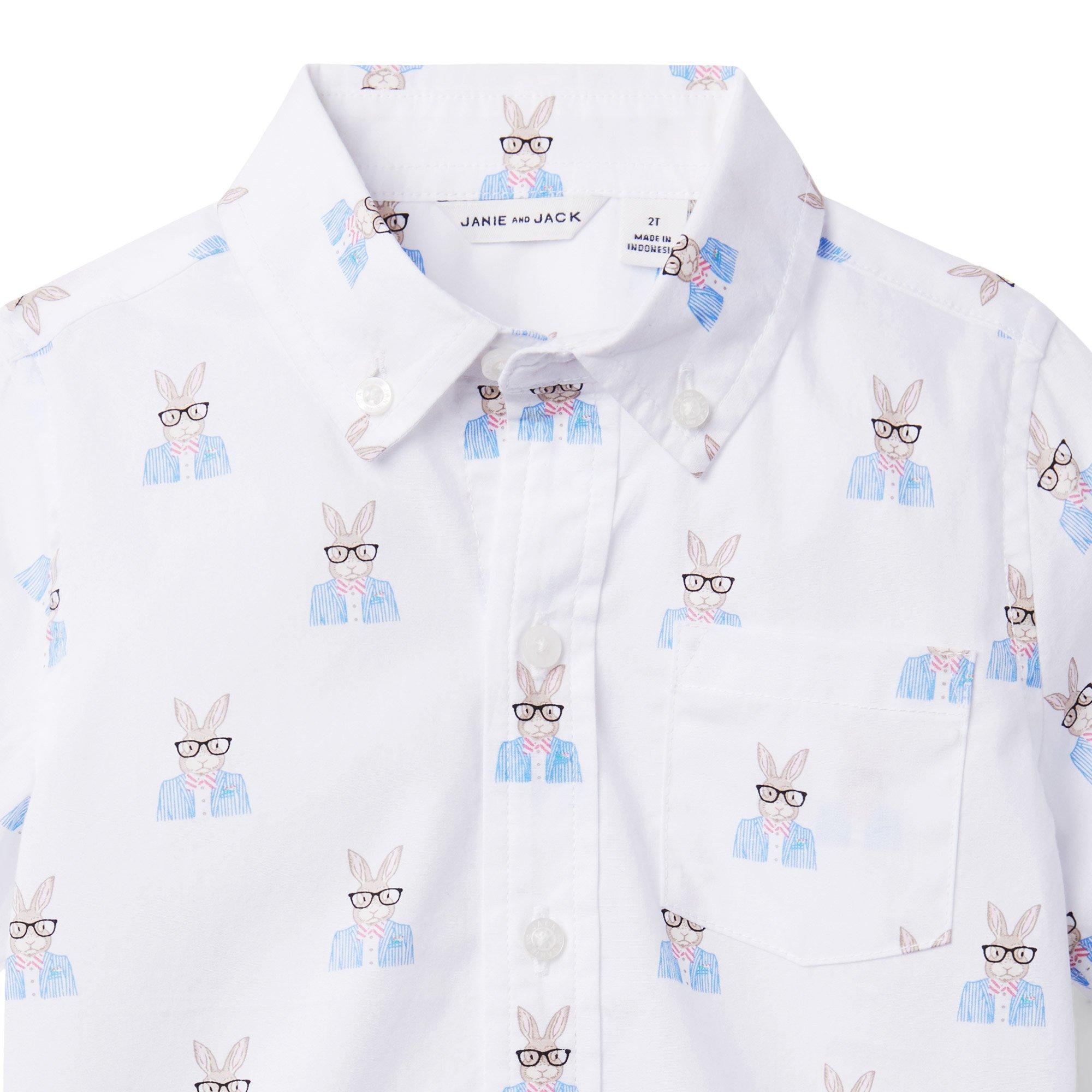 Bunny Poplin Shirt image number 2