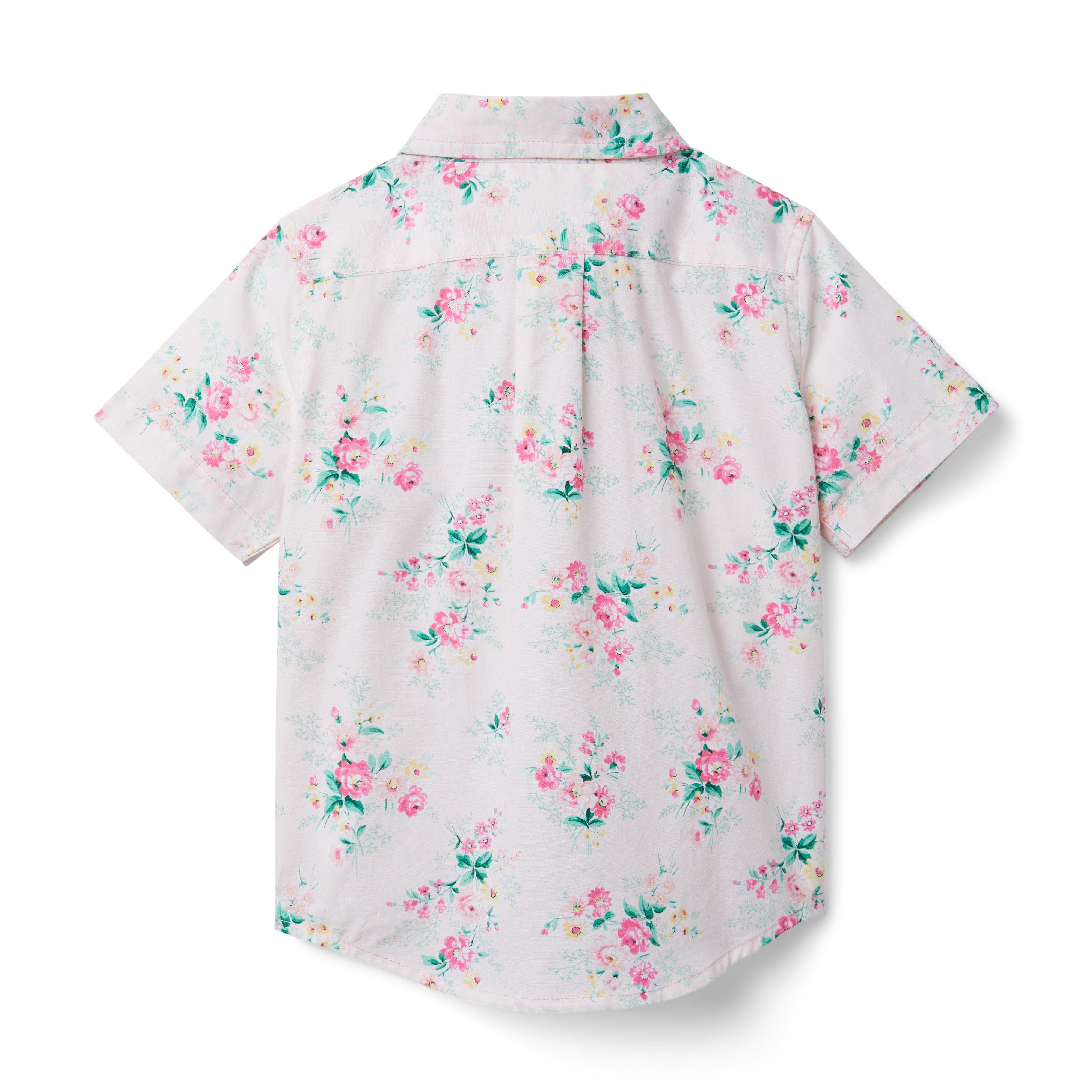 Floral Poplin Shirt image number 1