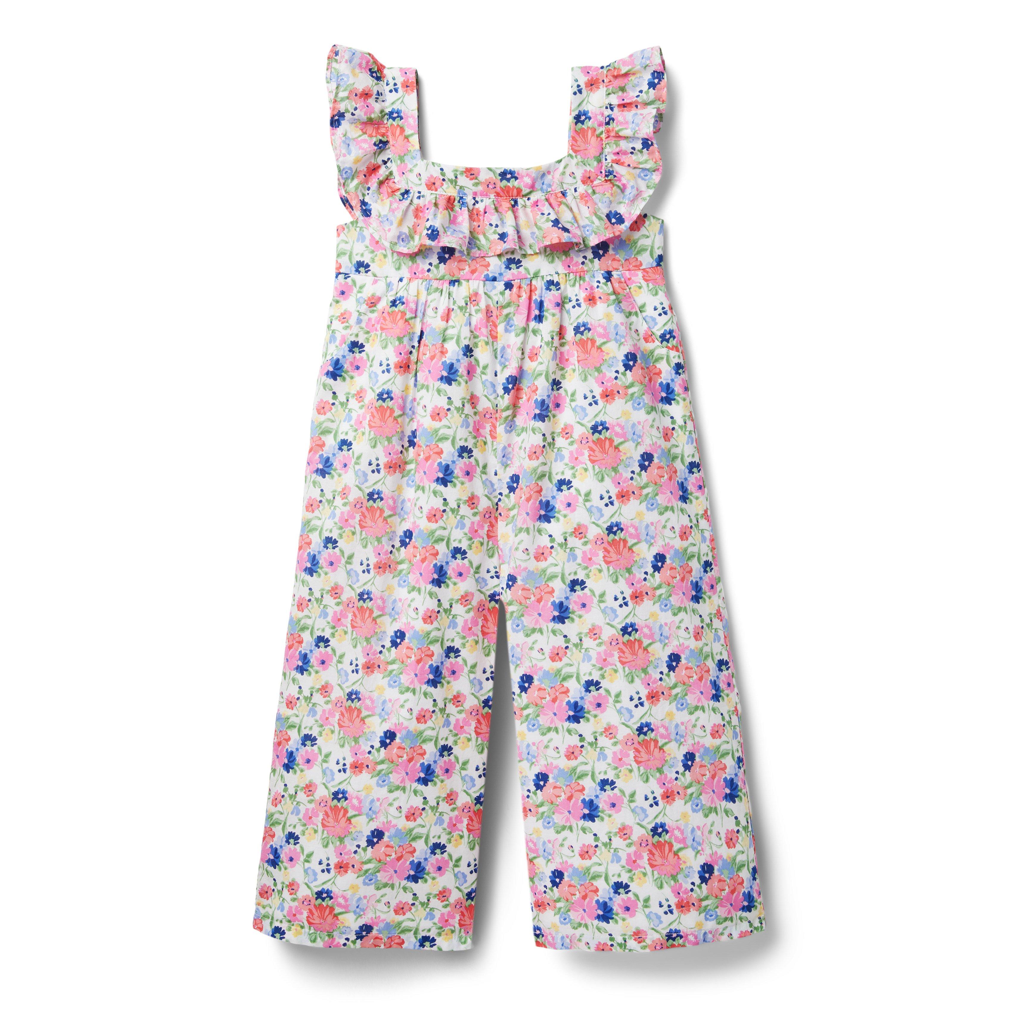 Floral Ruffle Jumpsuit image number 0