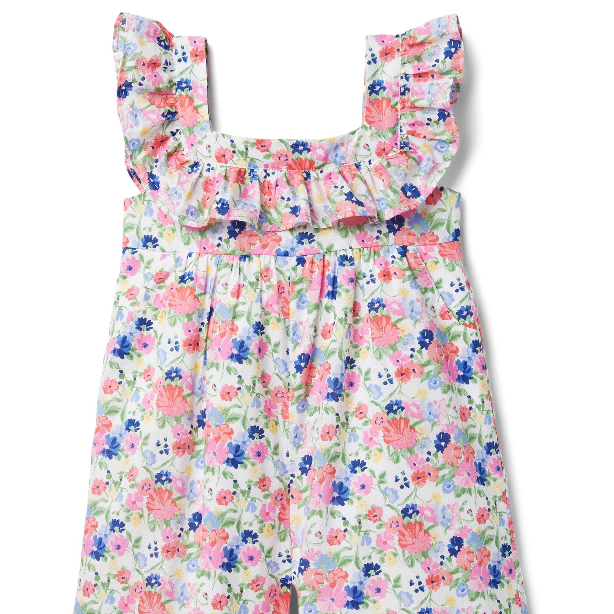 Floral Ruffle Jumpsuit image number 2