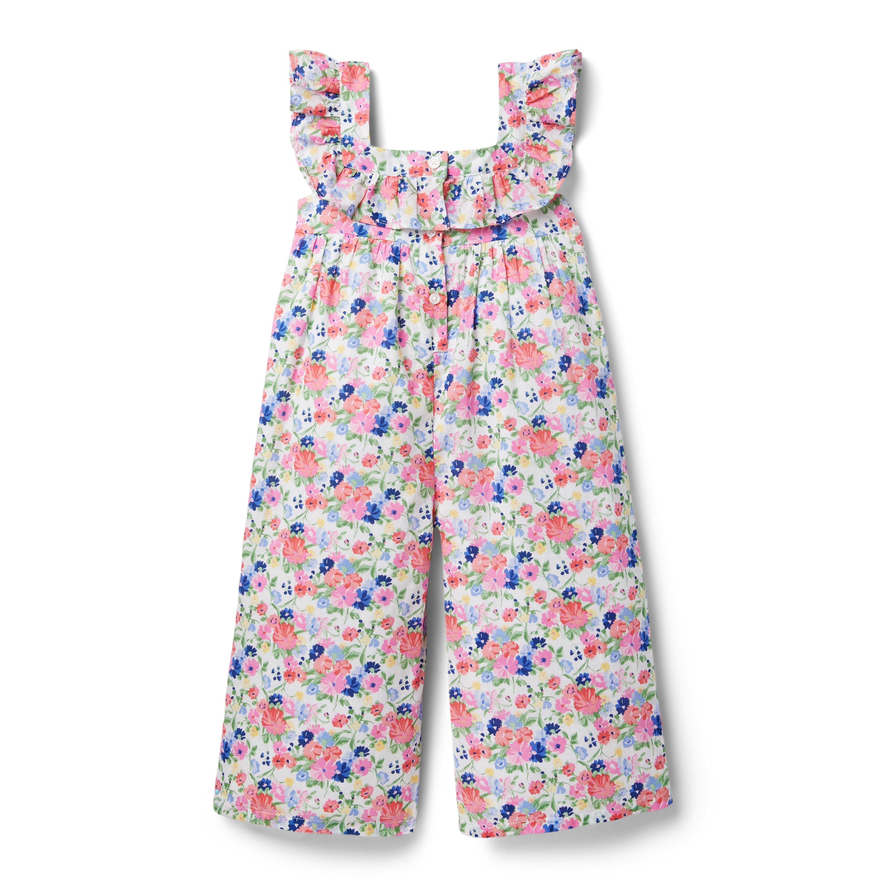 Floral Ruffle Jumpsuit image number 1