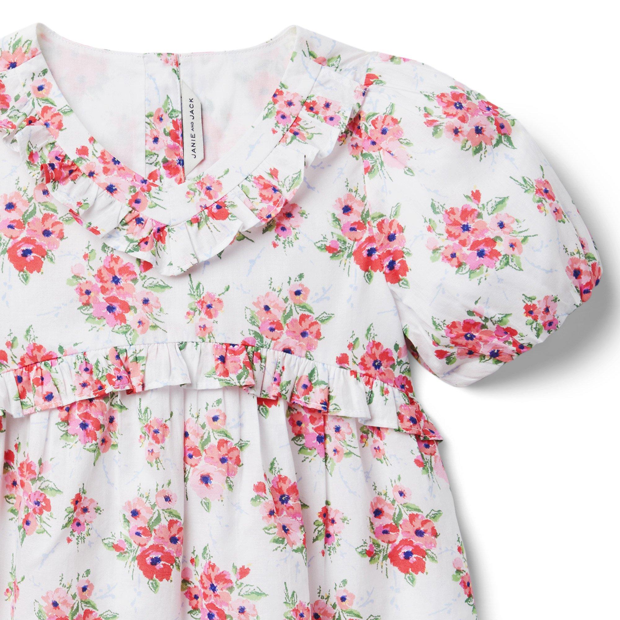 Floral Puff Sleeve Top image number 2