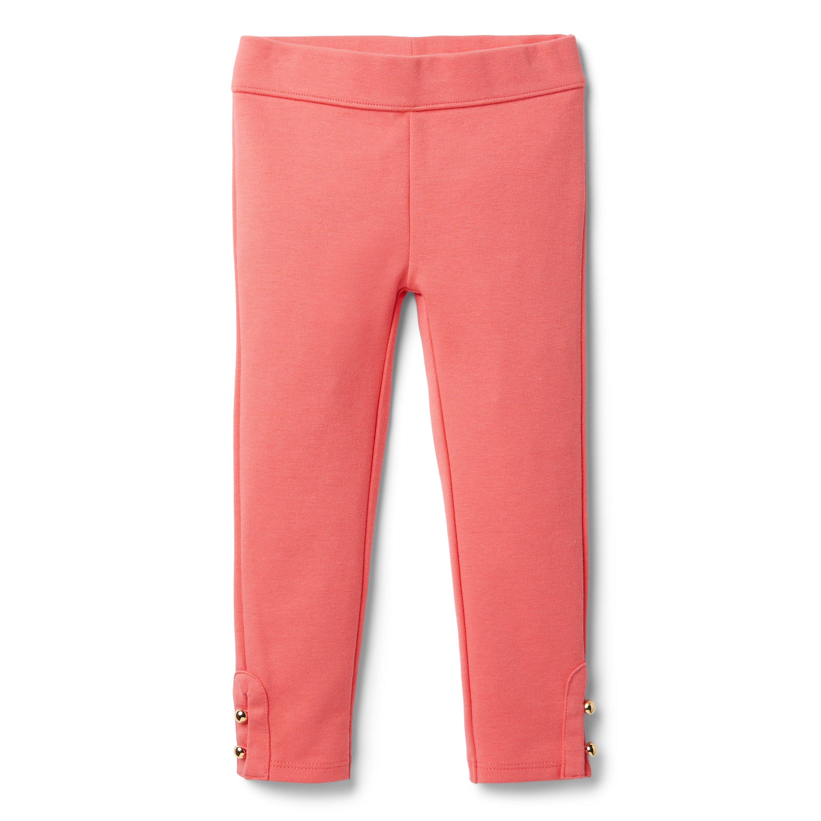 Button-Cuff Ponte Pant image number 0