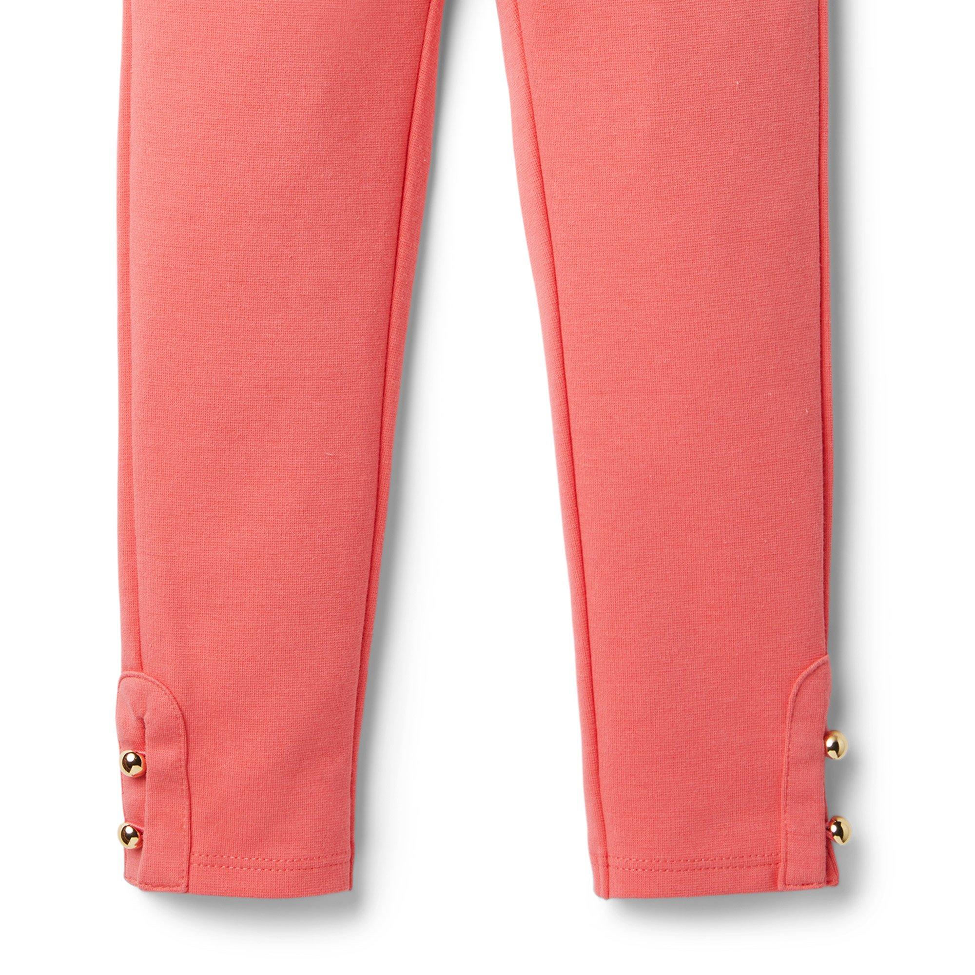 Button-Cuff Ponte Pant image number 1
