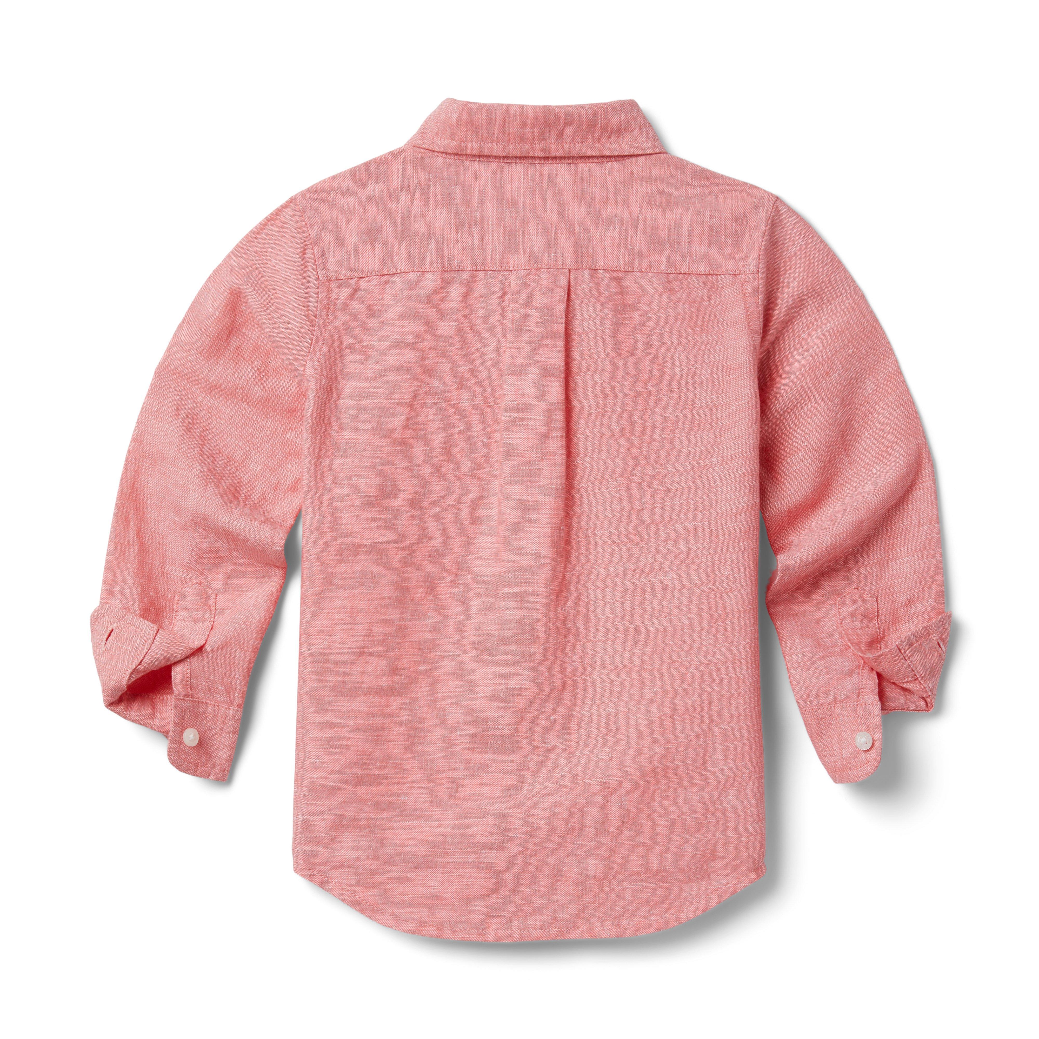 Linen Roll-Cuff Shirt image number 1
