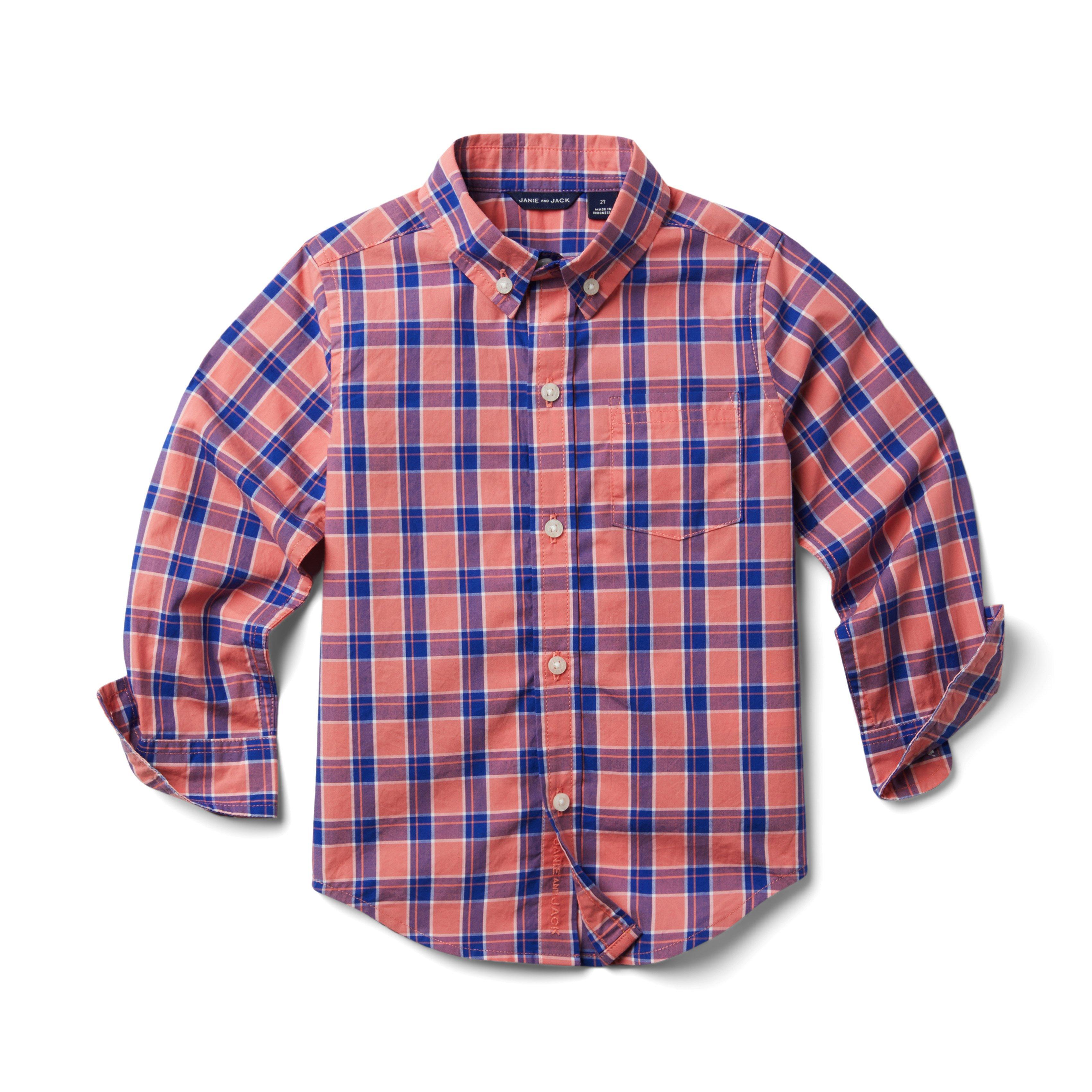 Plaid Poplin Shirt image number 0