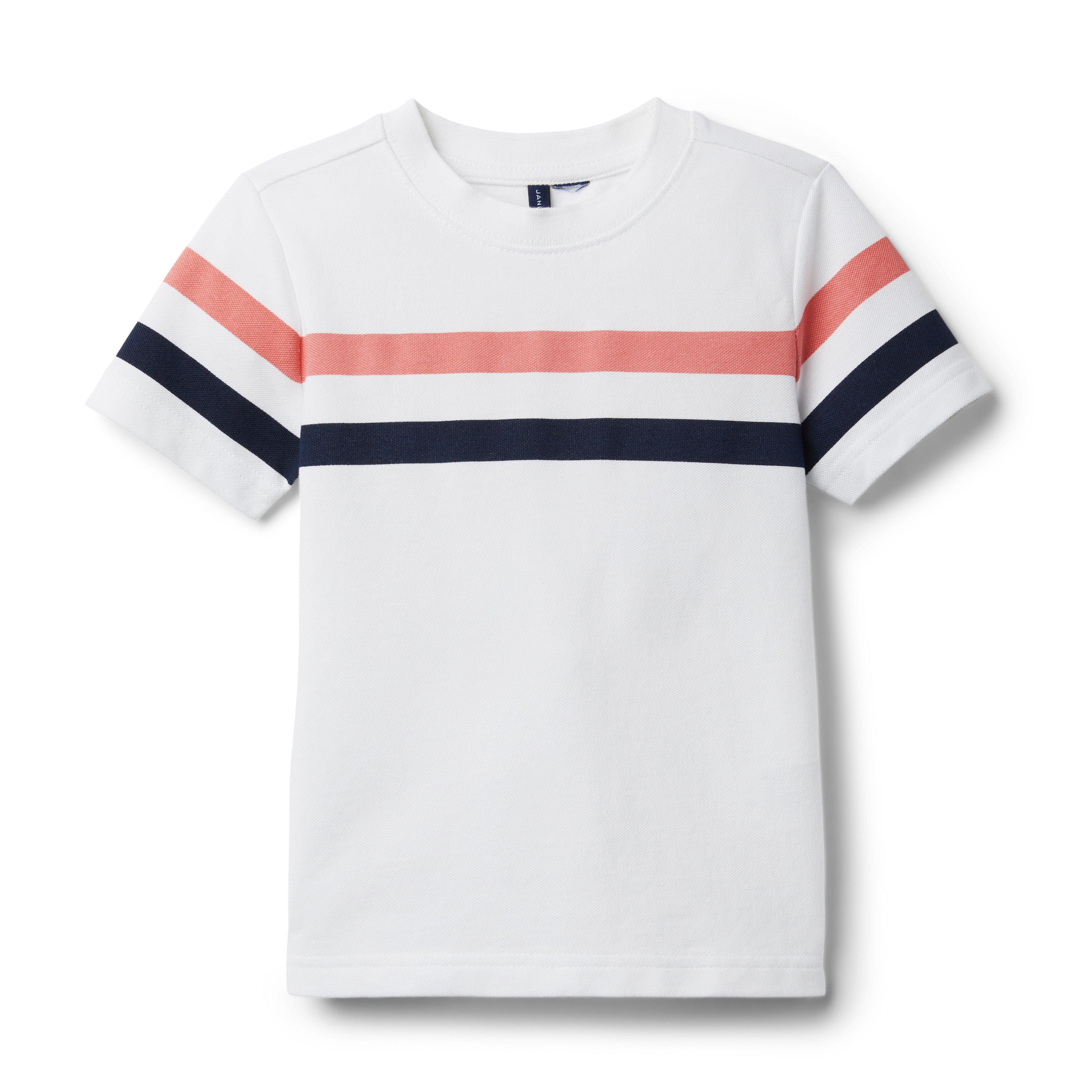 Double Stripe Pique Tee image number 0