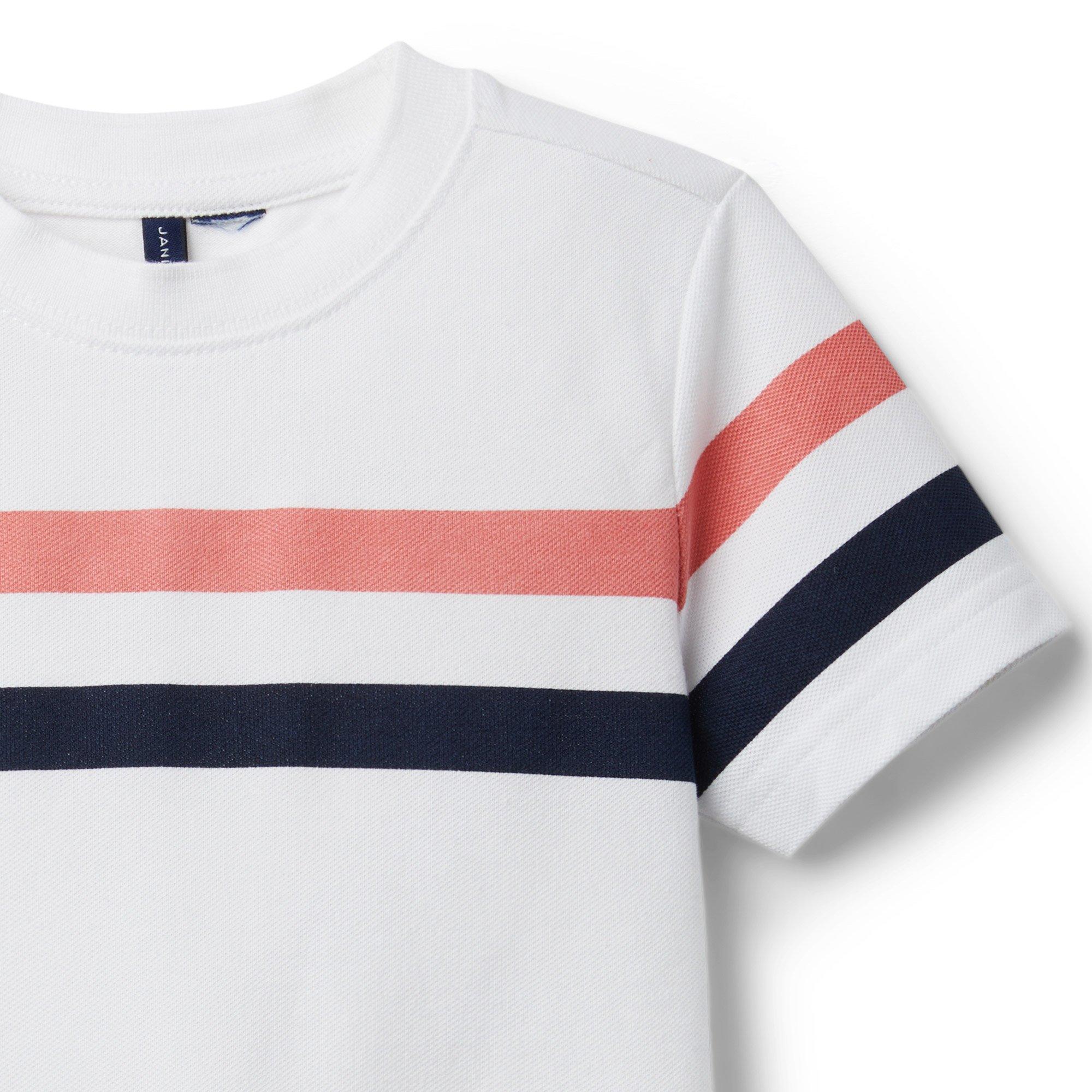 Double Stripe Pique Tee image number 1