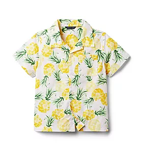 Pineapple Poplin Shirt