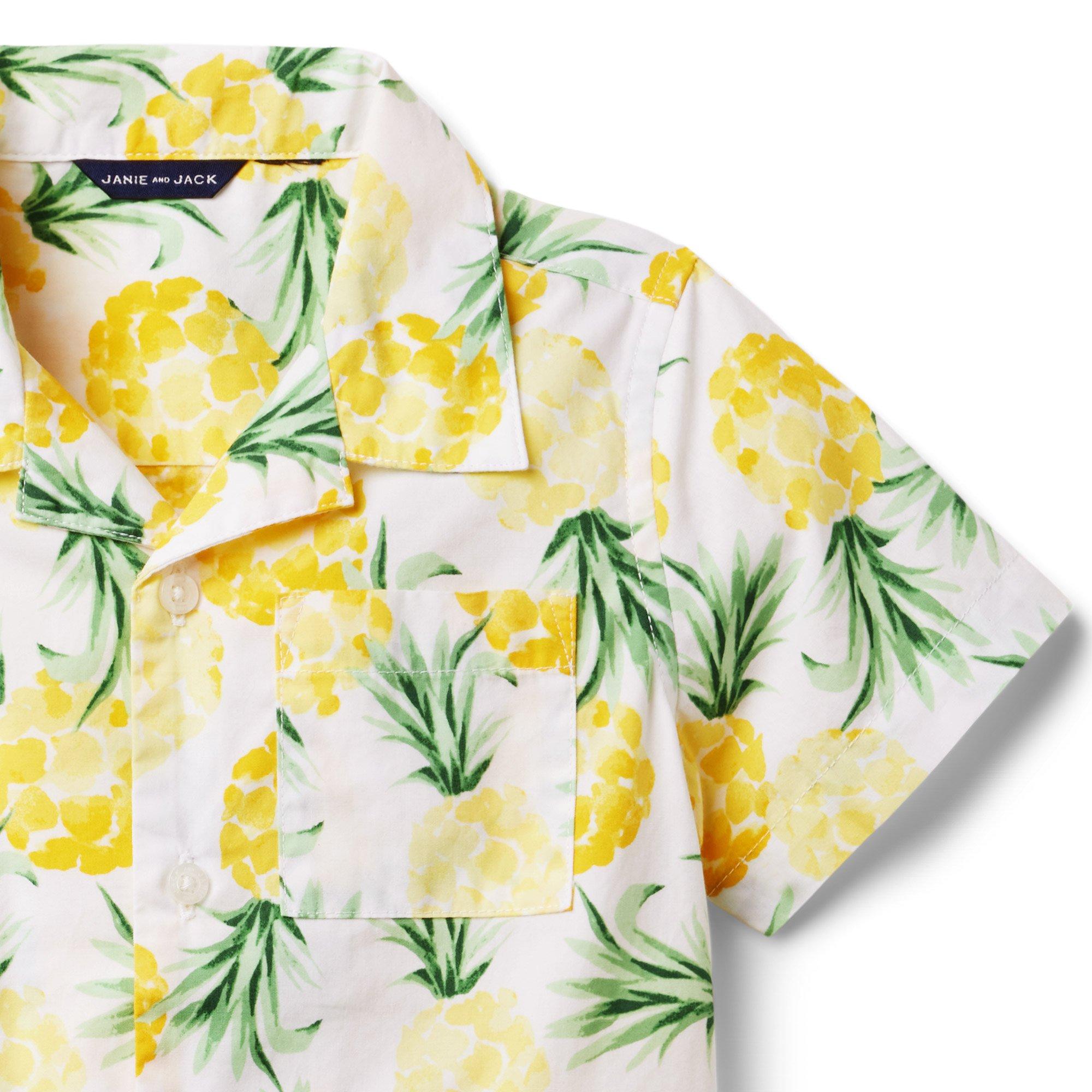 Pineapple Poplin Shirt image number 1