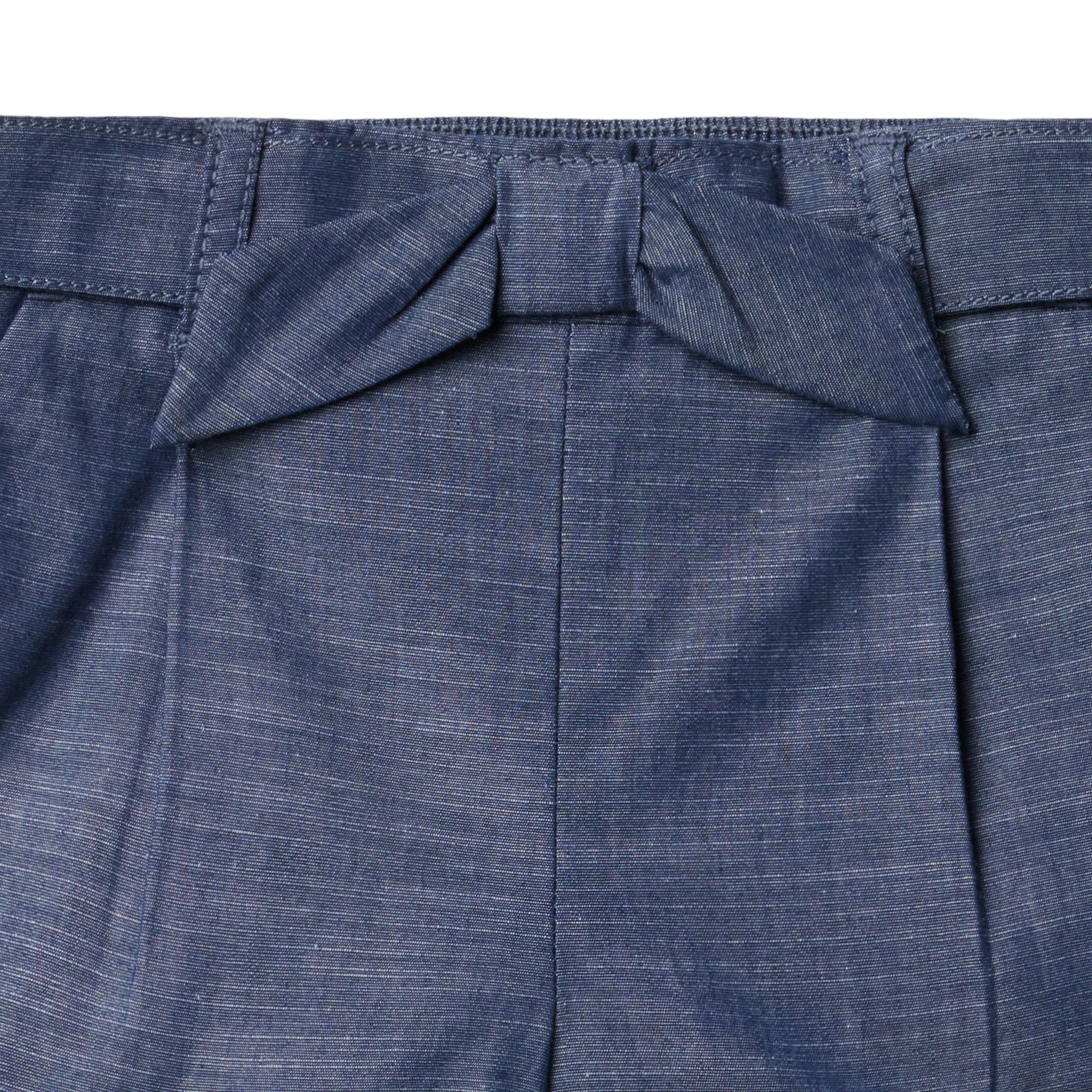 Chambray Ruffle Hem Short image number 2