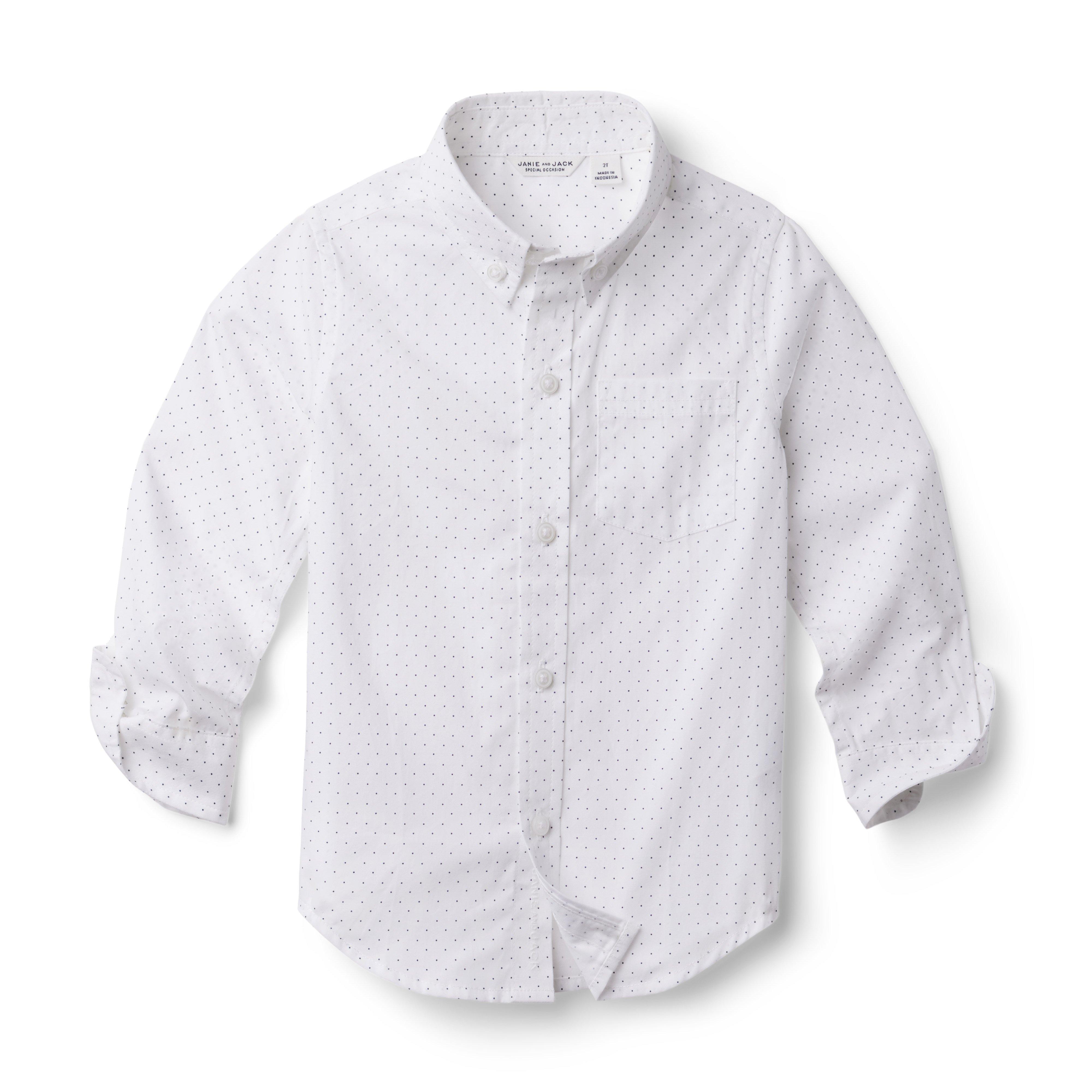 Dot Poplin Shirt