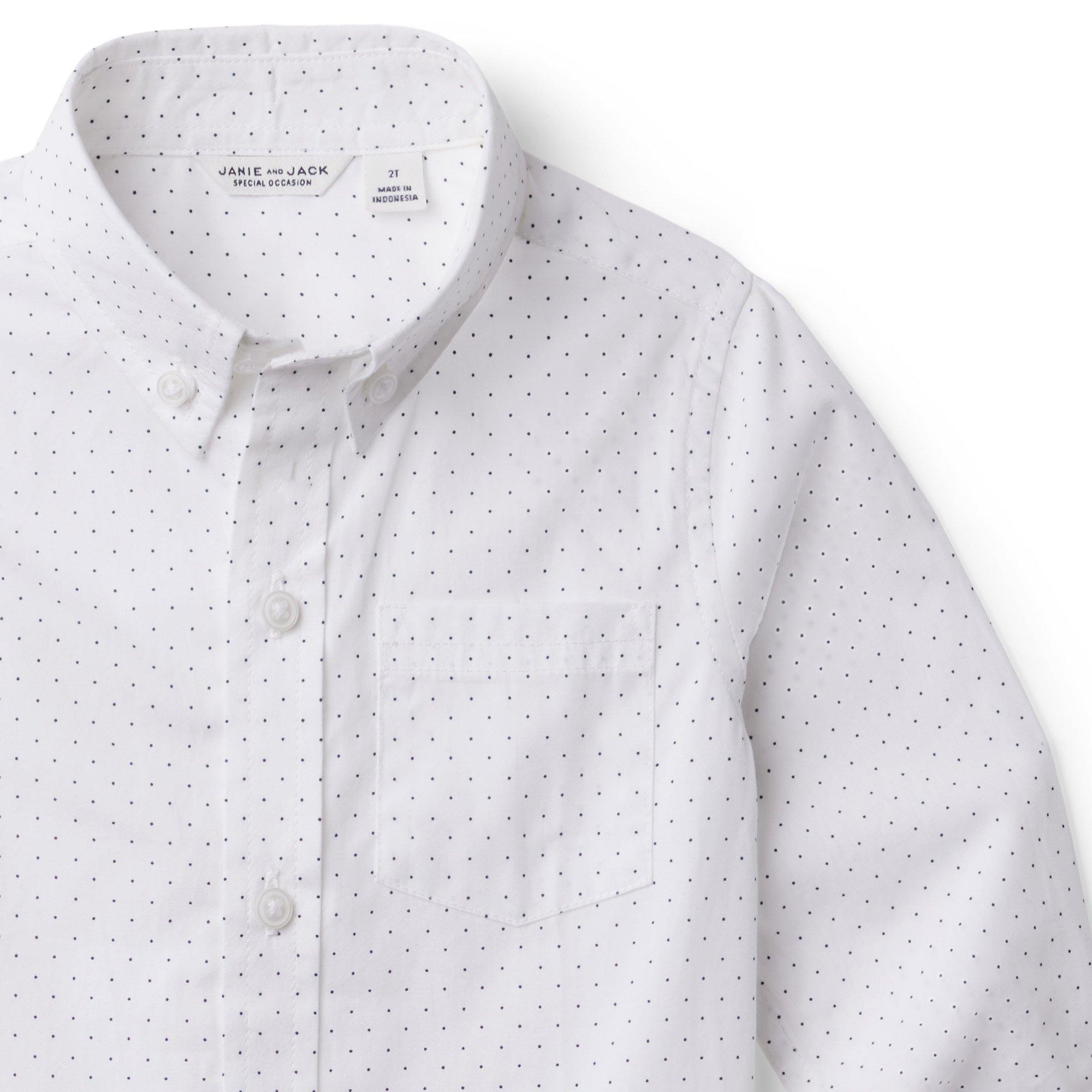 Dot Poplin Shirt image number 3