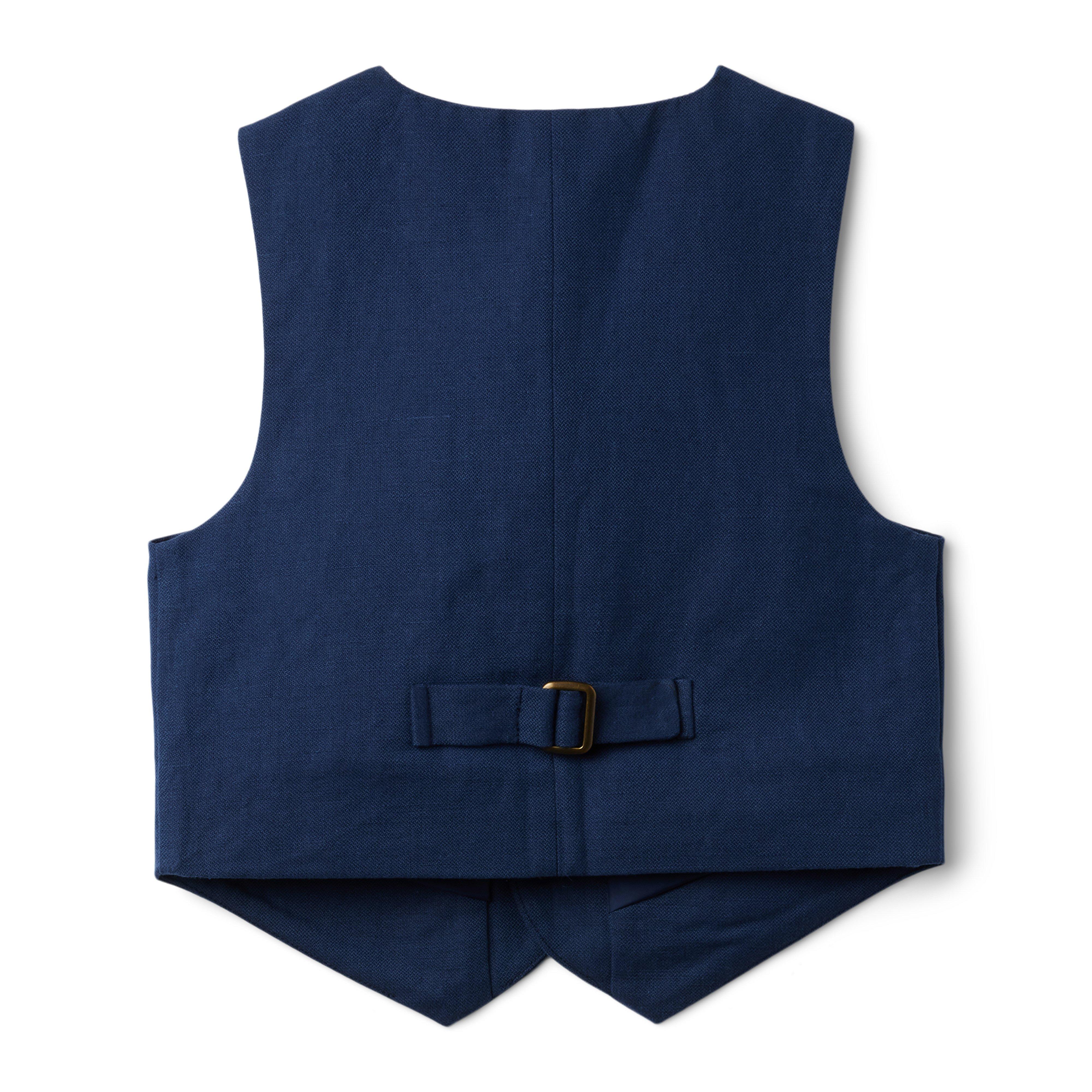 Linen Suit Vest image number 1