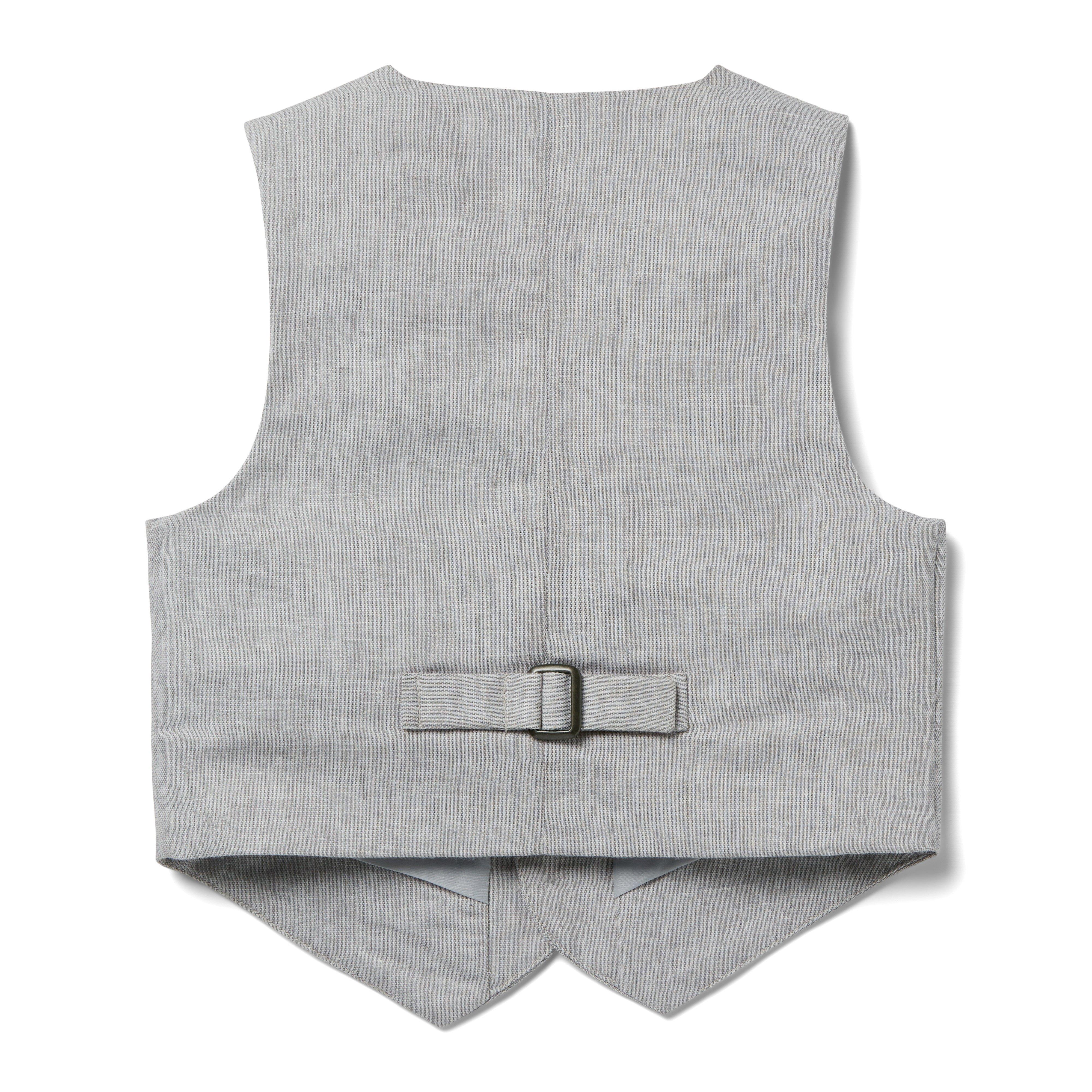 Linen Suit Vest image number 1