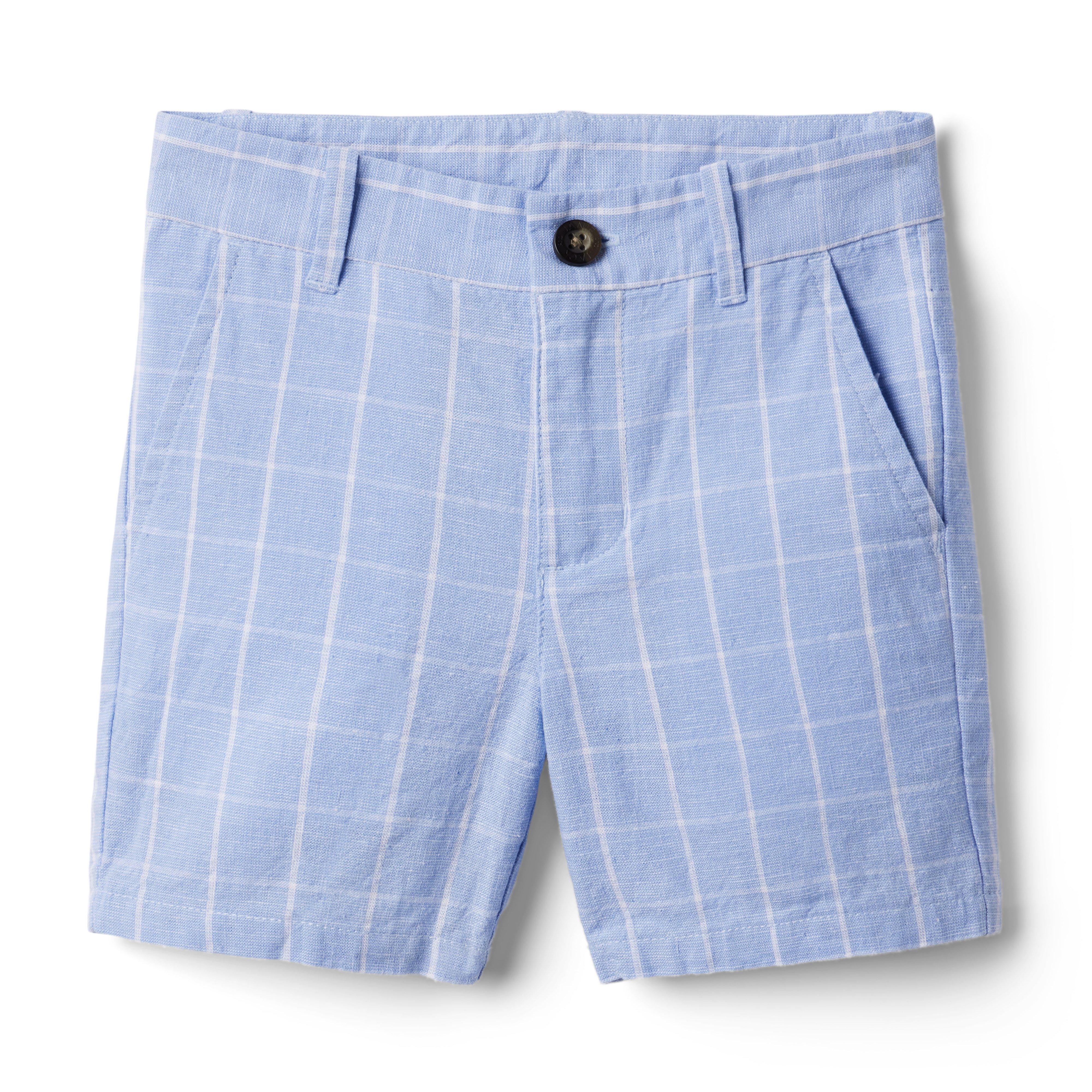 Tattersall Linen Short image number 0