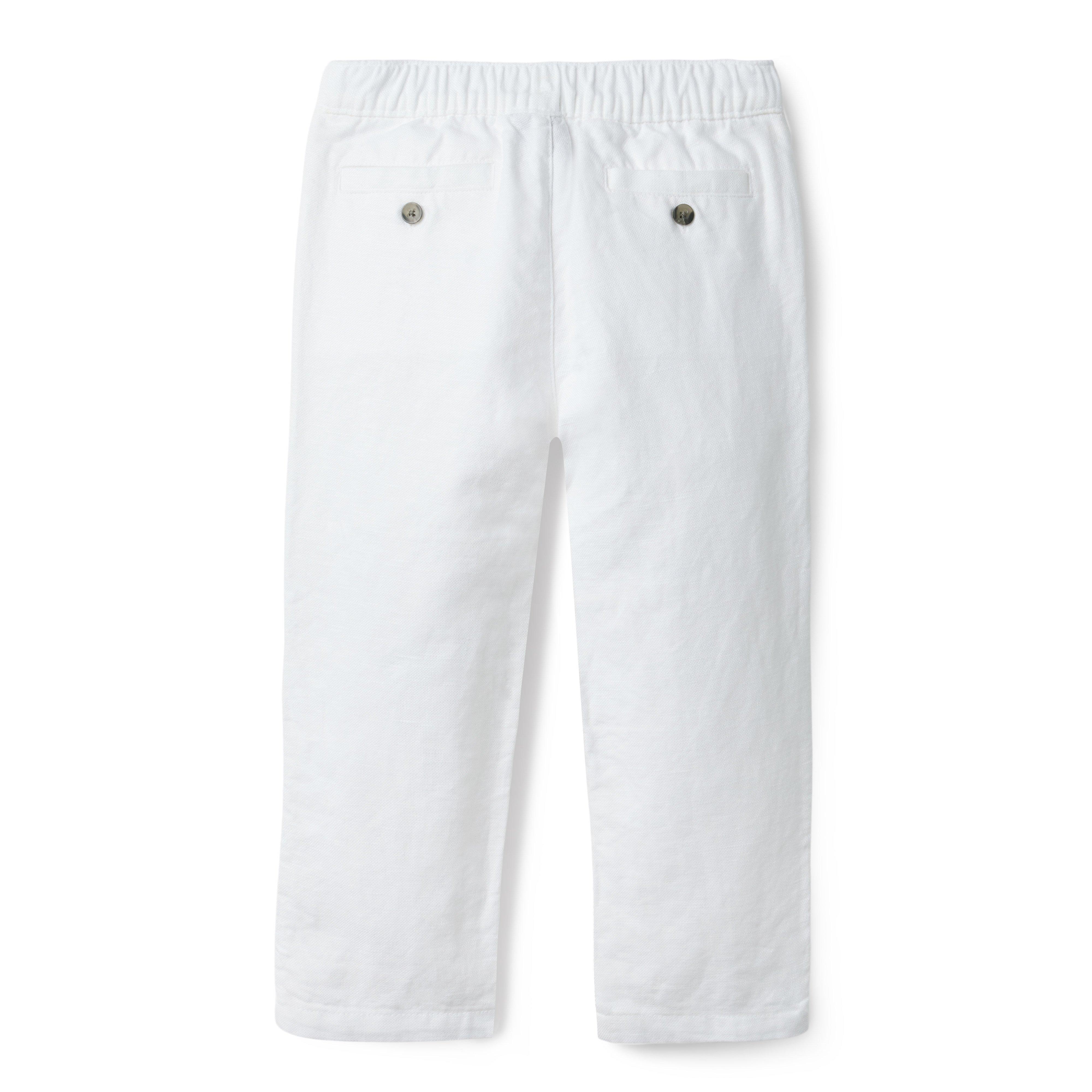 Linen Pull-On Pant image number 1