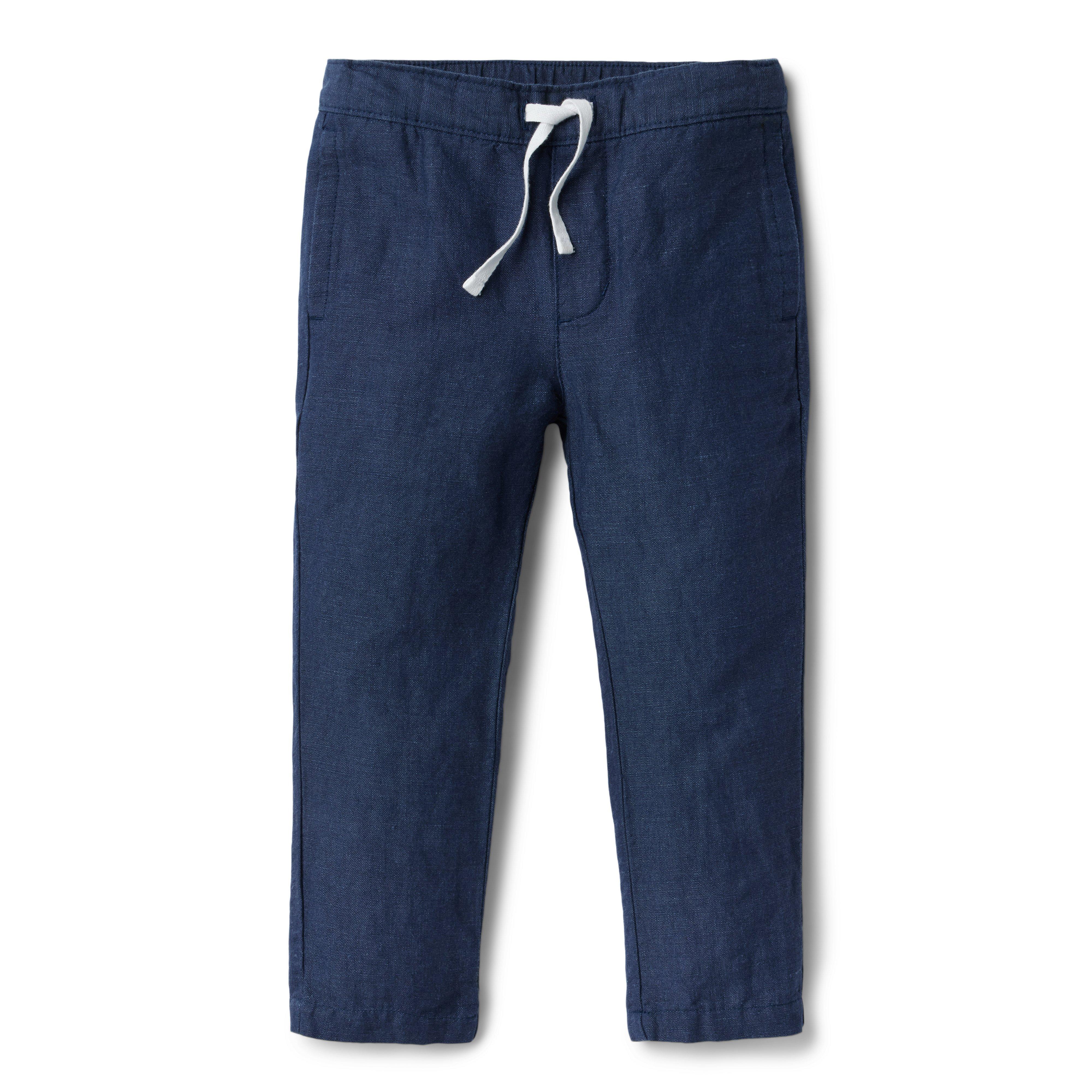 Linen Pull-On Pant