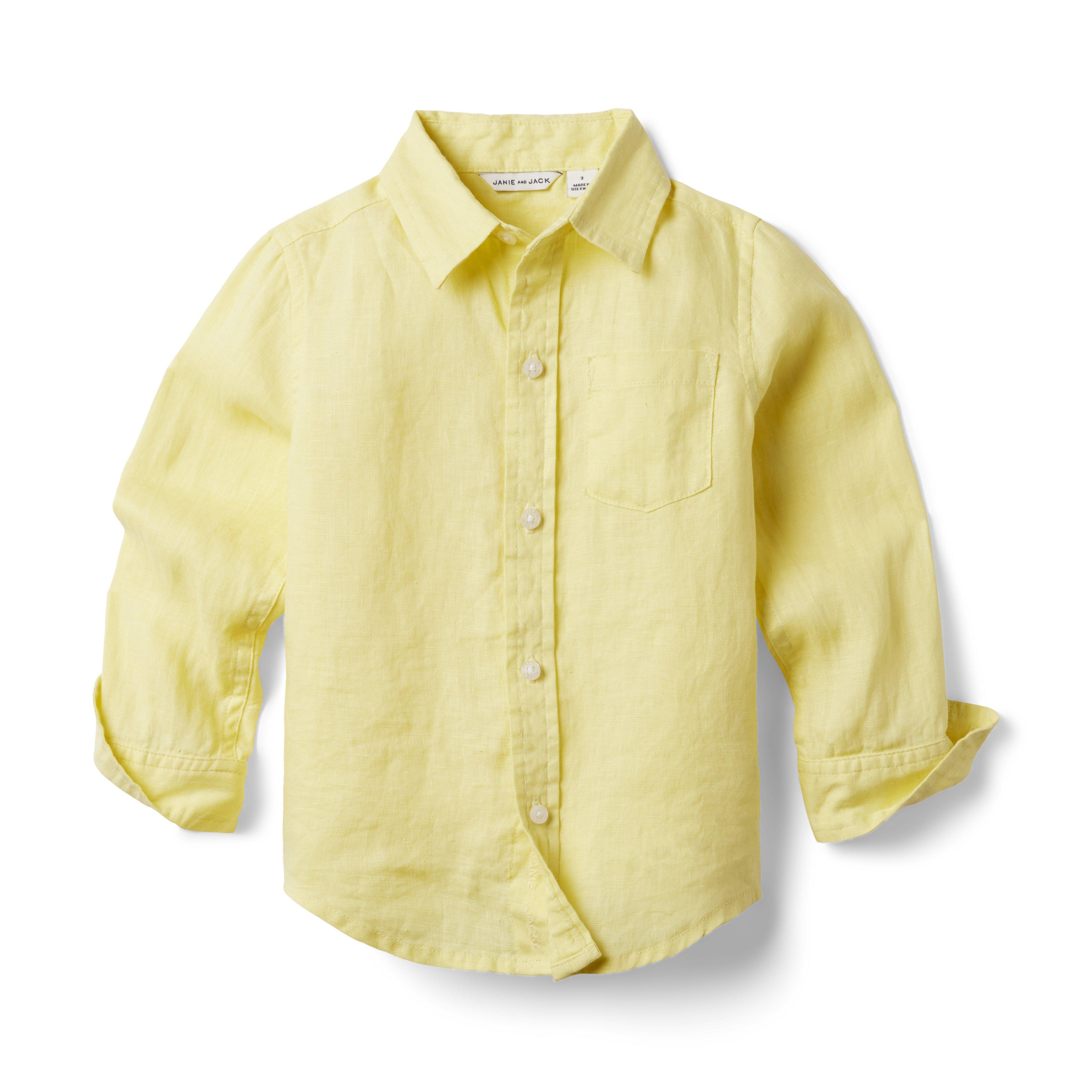 Linen Roll-Cuff Shirt image number 2