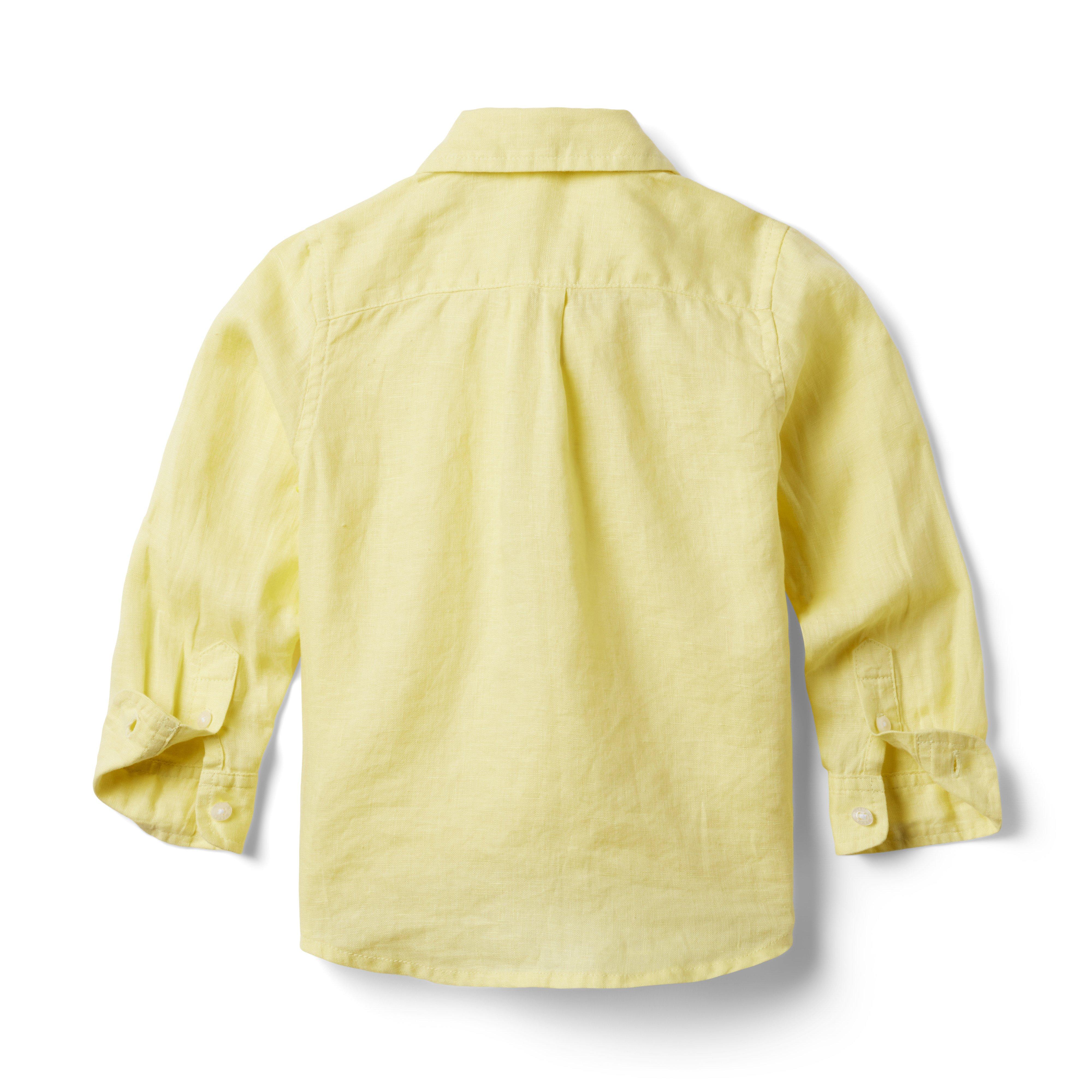 Linen Roll-Cuff Shirt image number 1