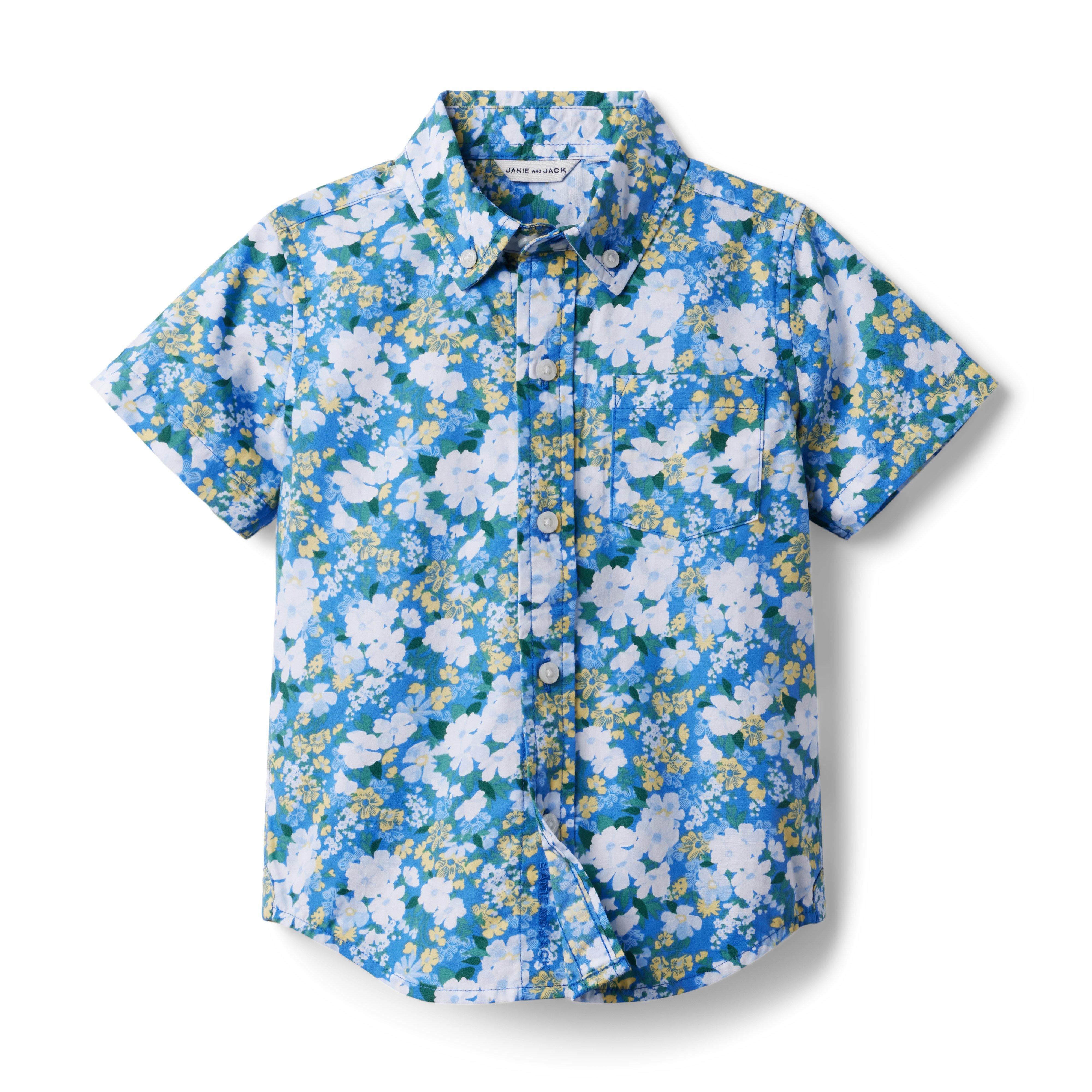 Floral Poplin Shirt image number 0