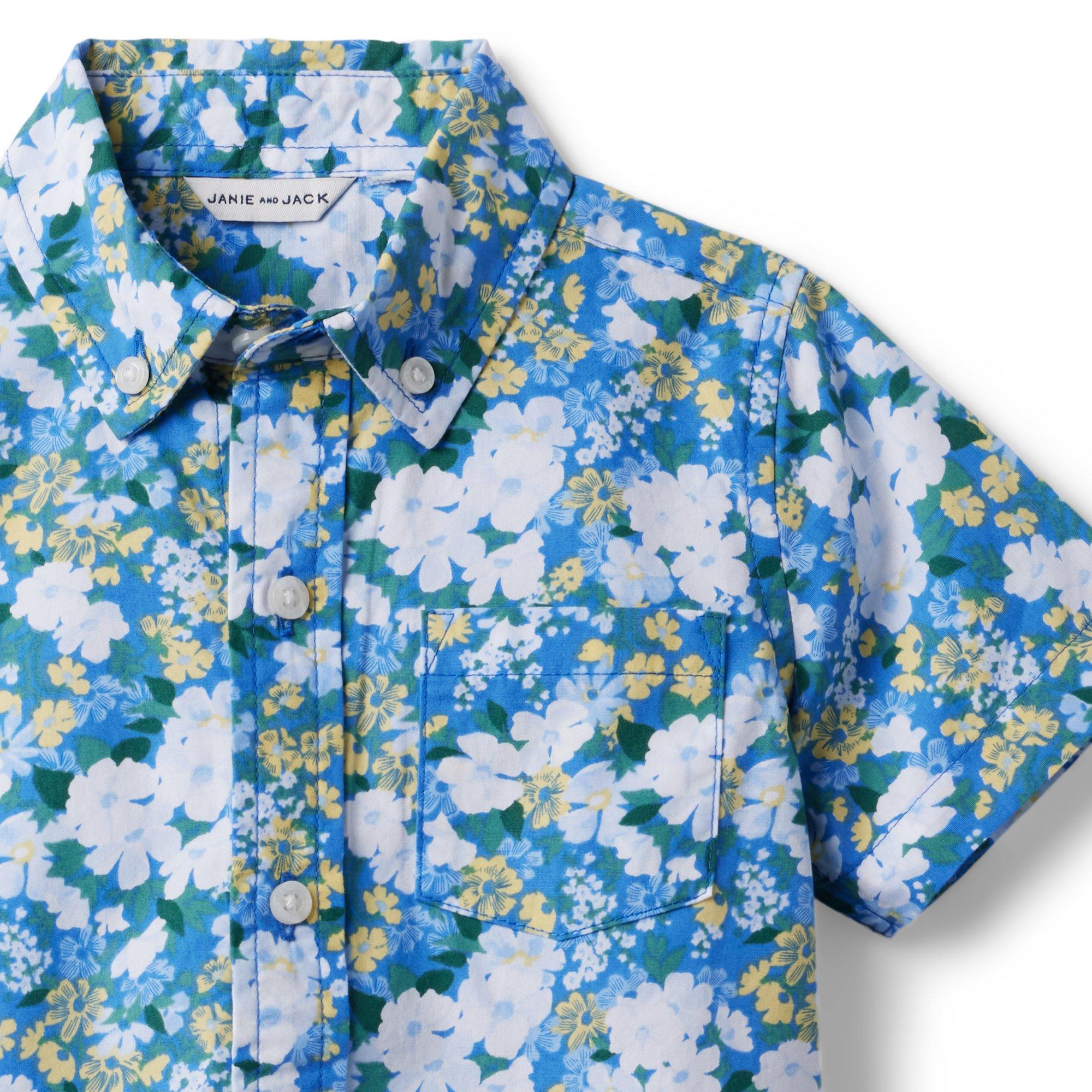 Floral Poplin Shirt image number 2