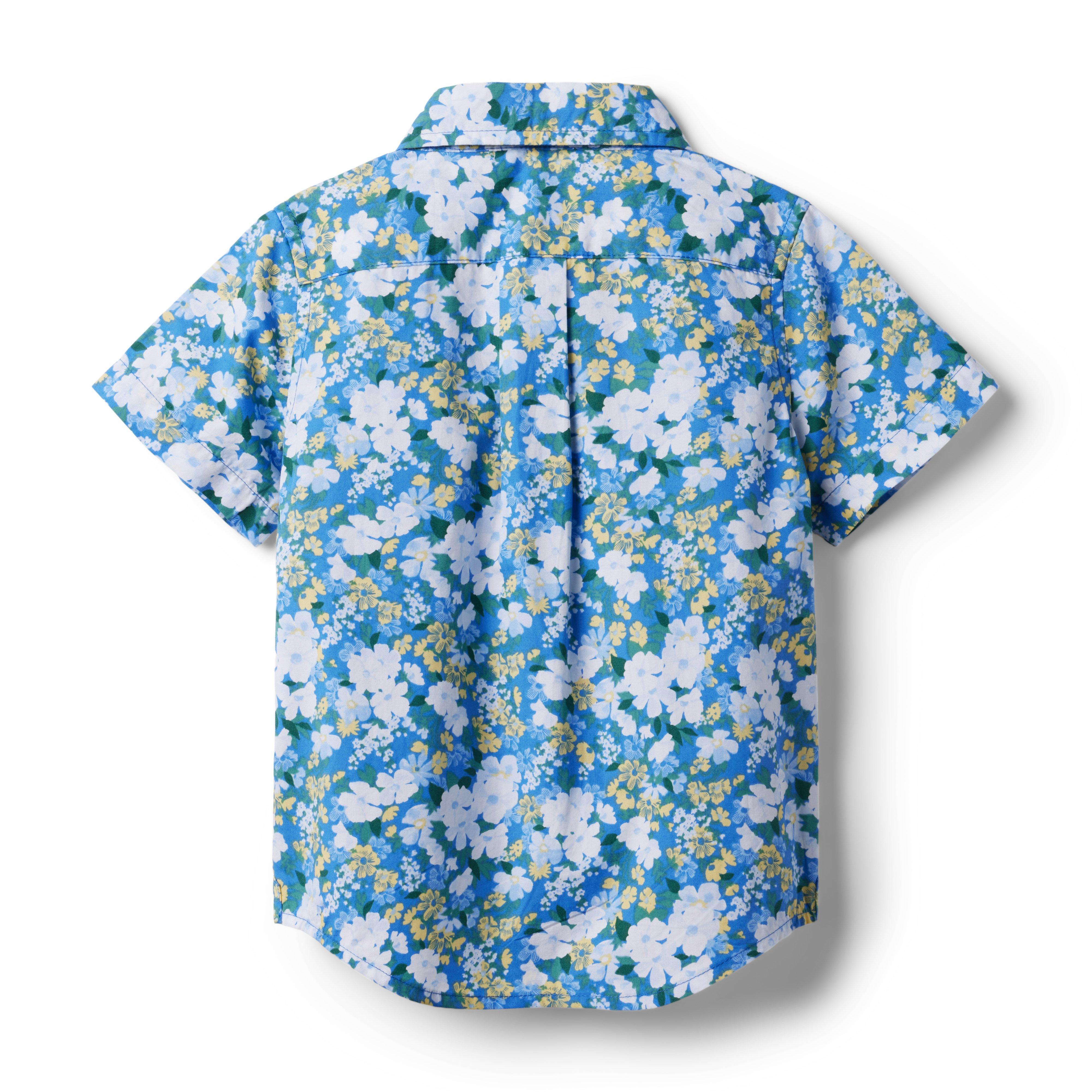 Floral Poplin Shirt image number 1