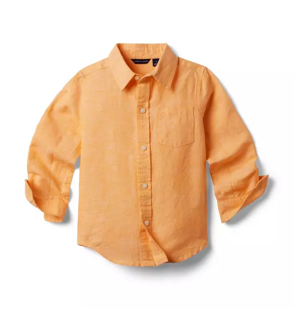 Linen Roll-Cuff Shirt image number 2