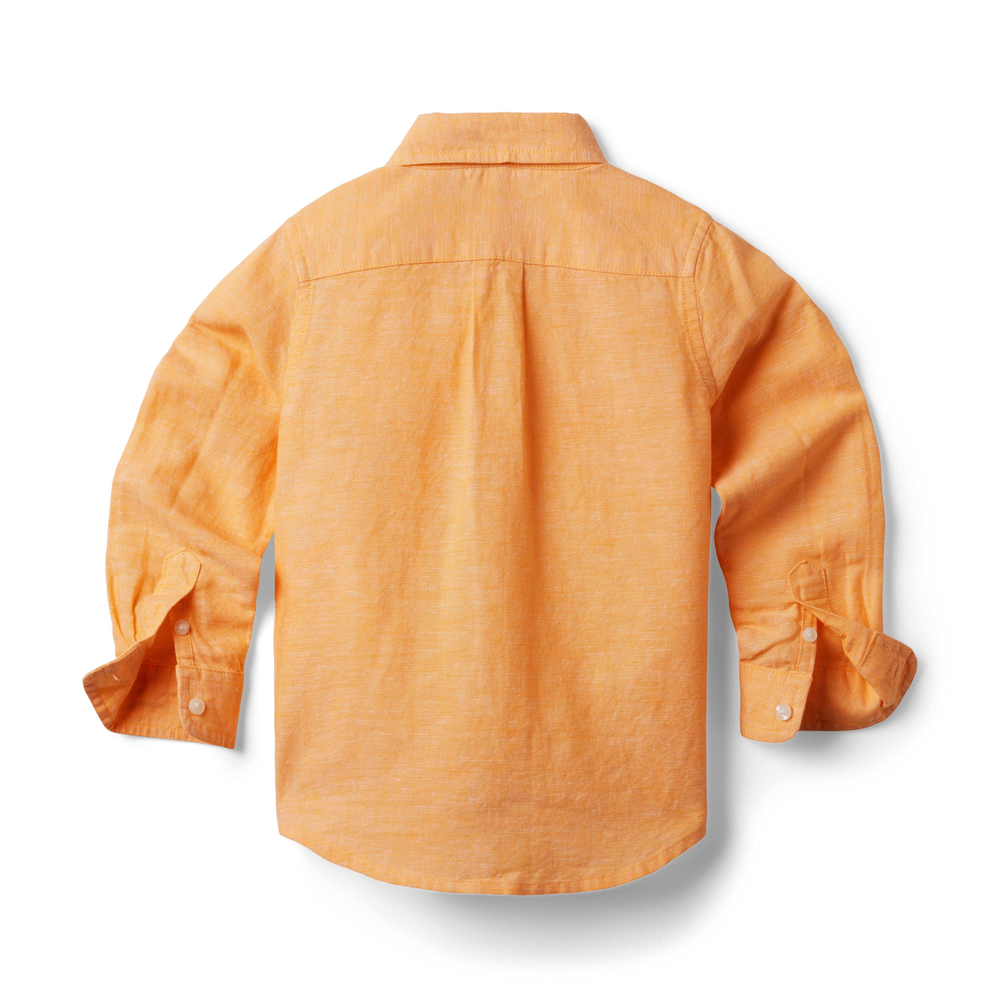 Linen Roll-Cuff Shirt image number 1