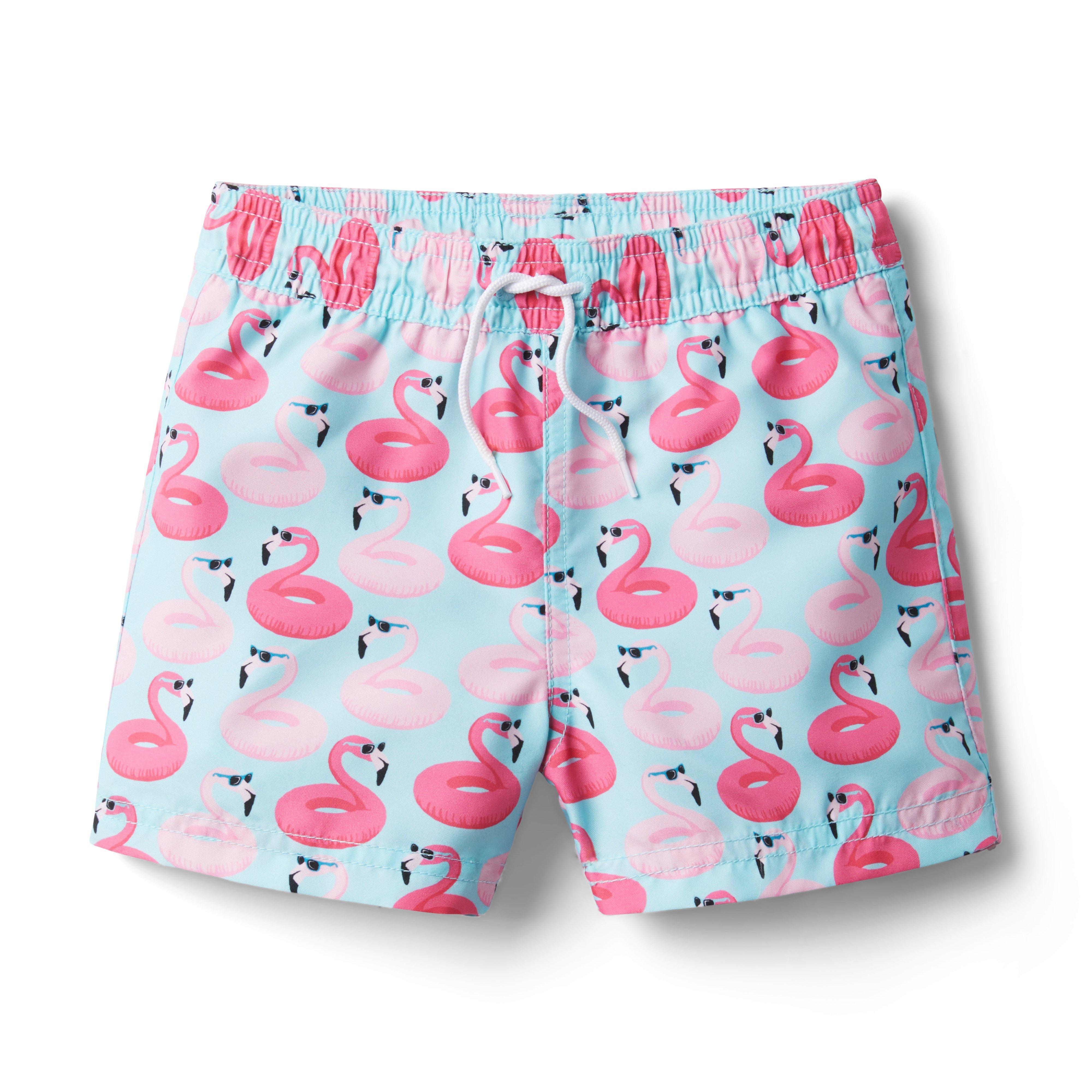 Flamingo Floaty Swim Trunk image number 0