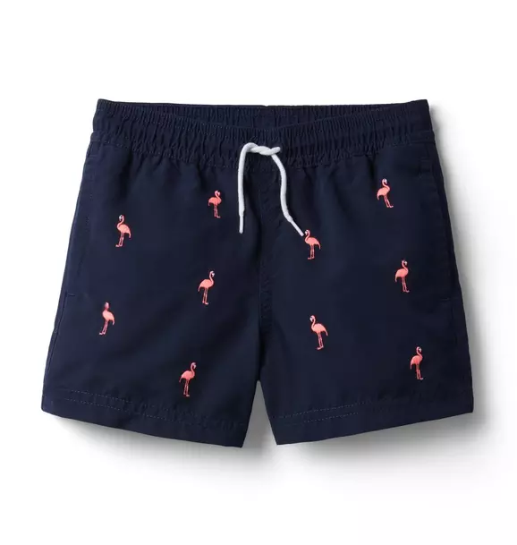 Flamingo Swim Trunk